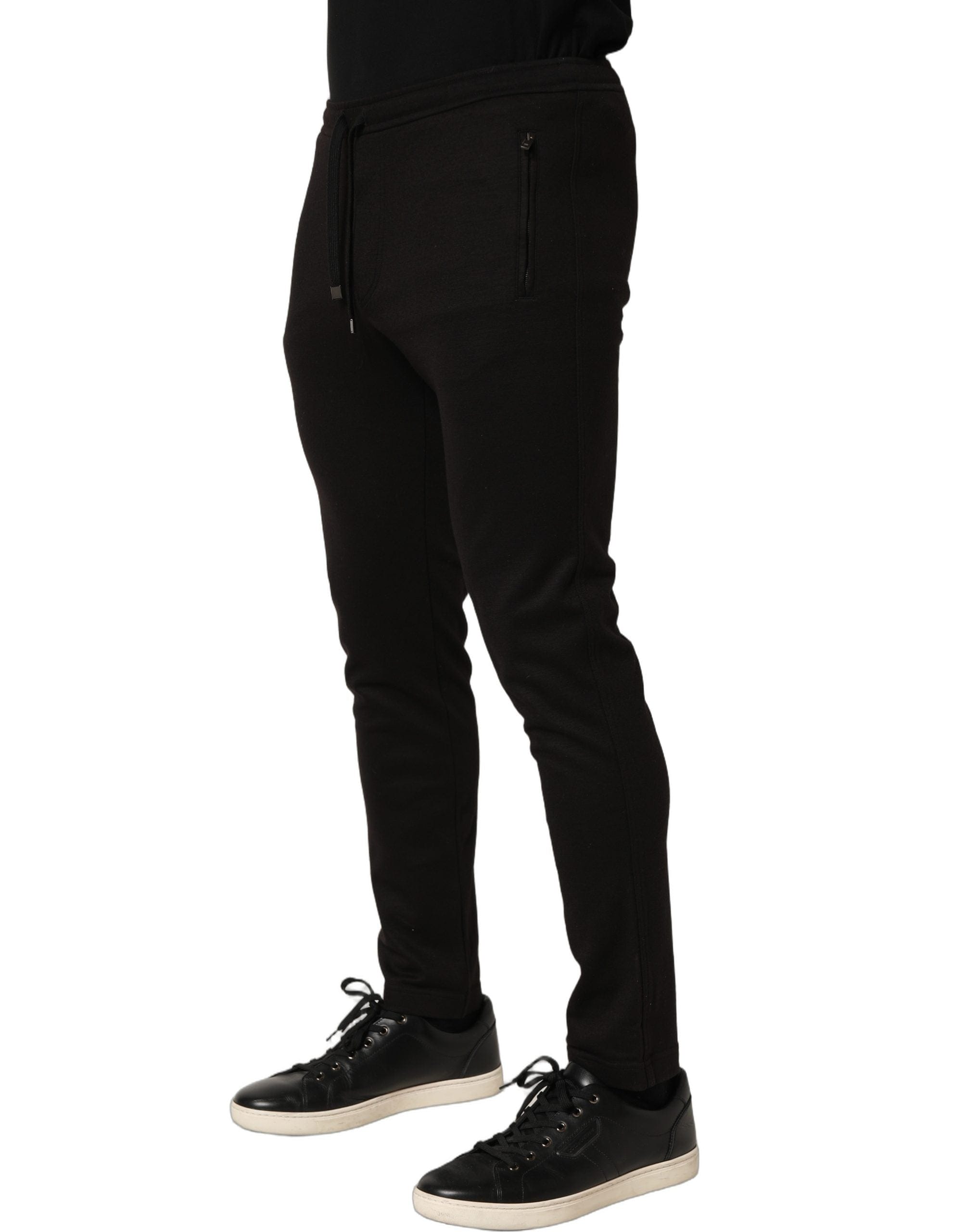 Dolce & Gabbana Wool Jogger Men SweatMen's Trouser Men's Pants