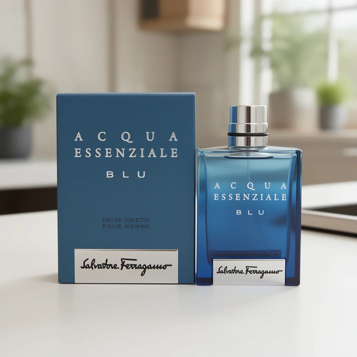 Salvatore Ferragamo MSALVATOREFERACQUAB3 Acqua Essenziale Fragrance, 3 Piece Gift Set