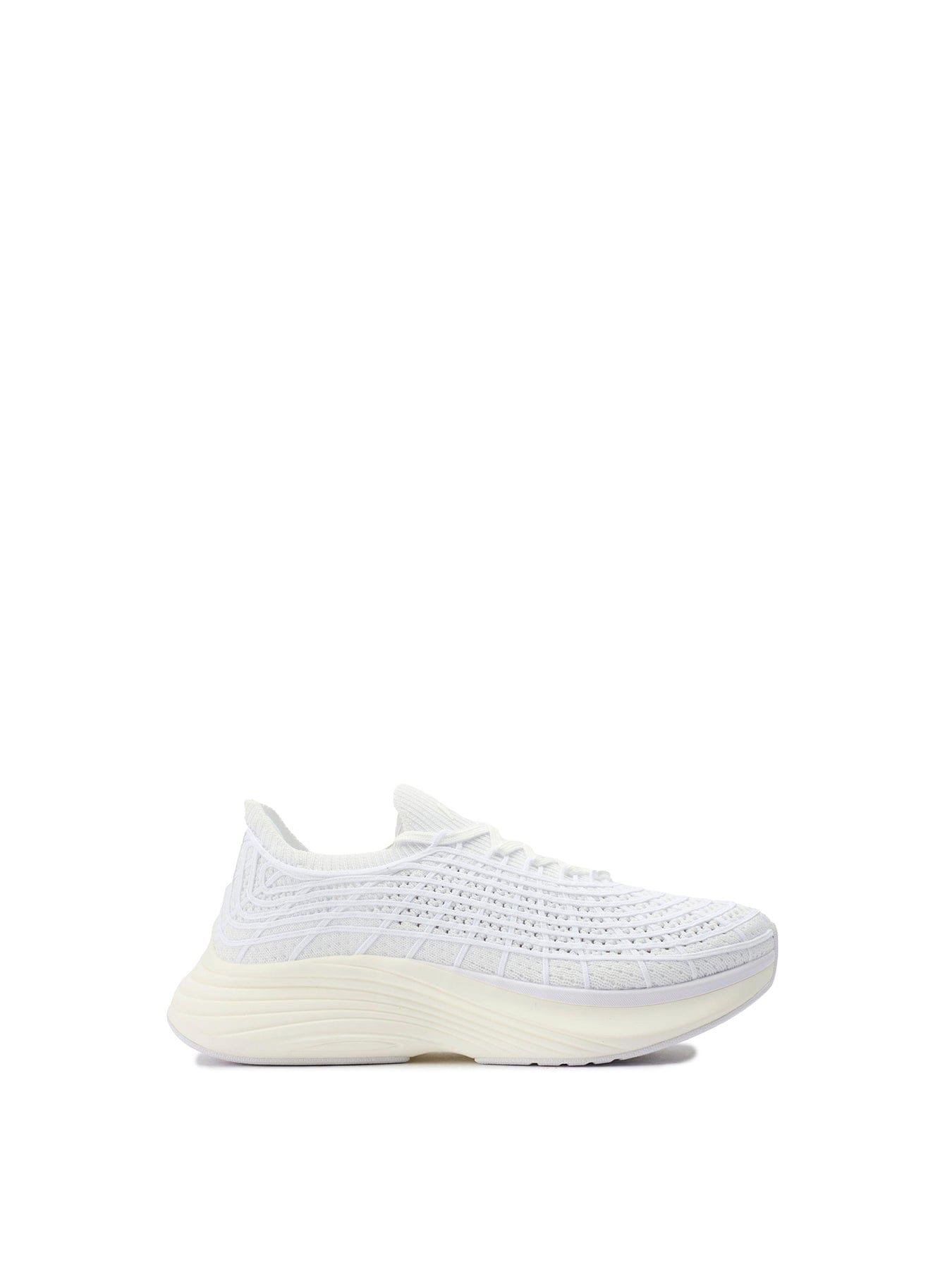 Athletic Propulsion Labs Techloom Zipline Textile Trainers White
