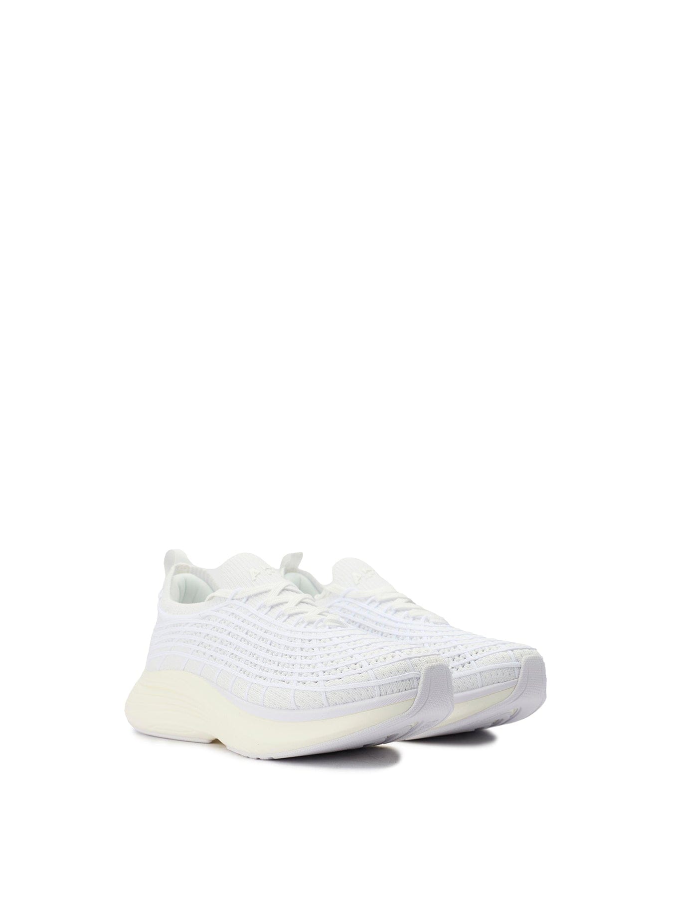 Athletic Propulsion Labs Techloom Zipline Textile Trainers White