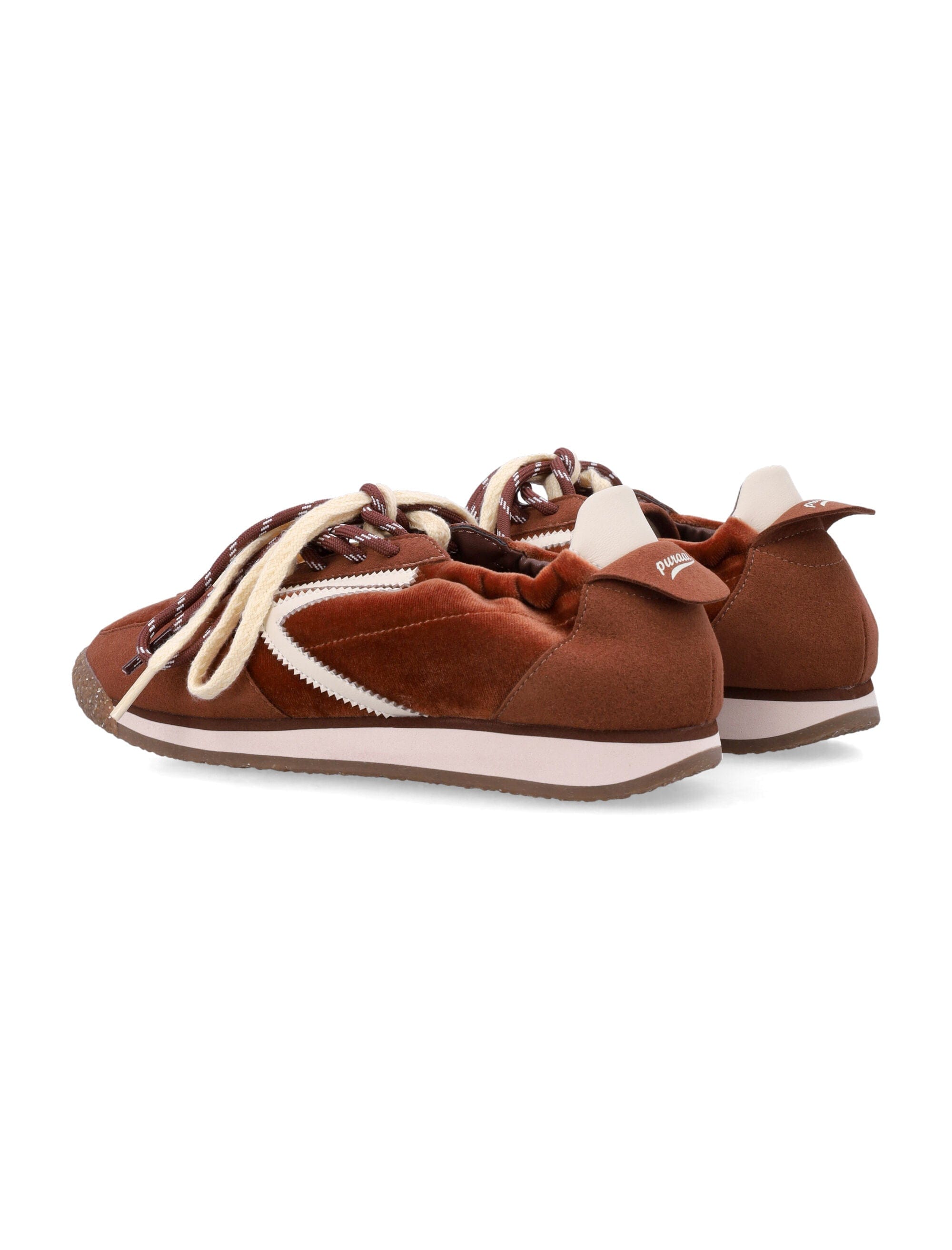 Velvet Panther Velvet Suede Sneakers