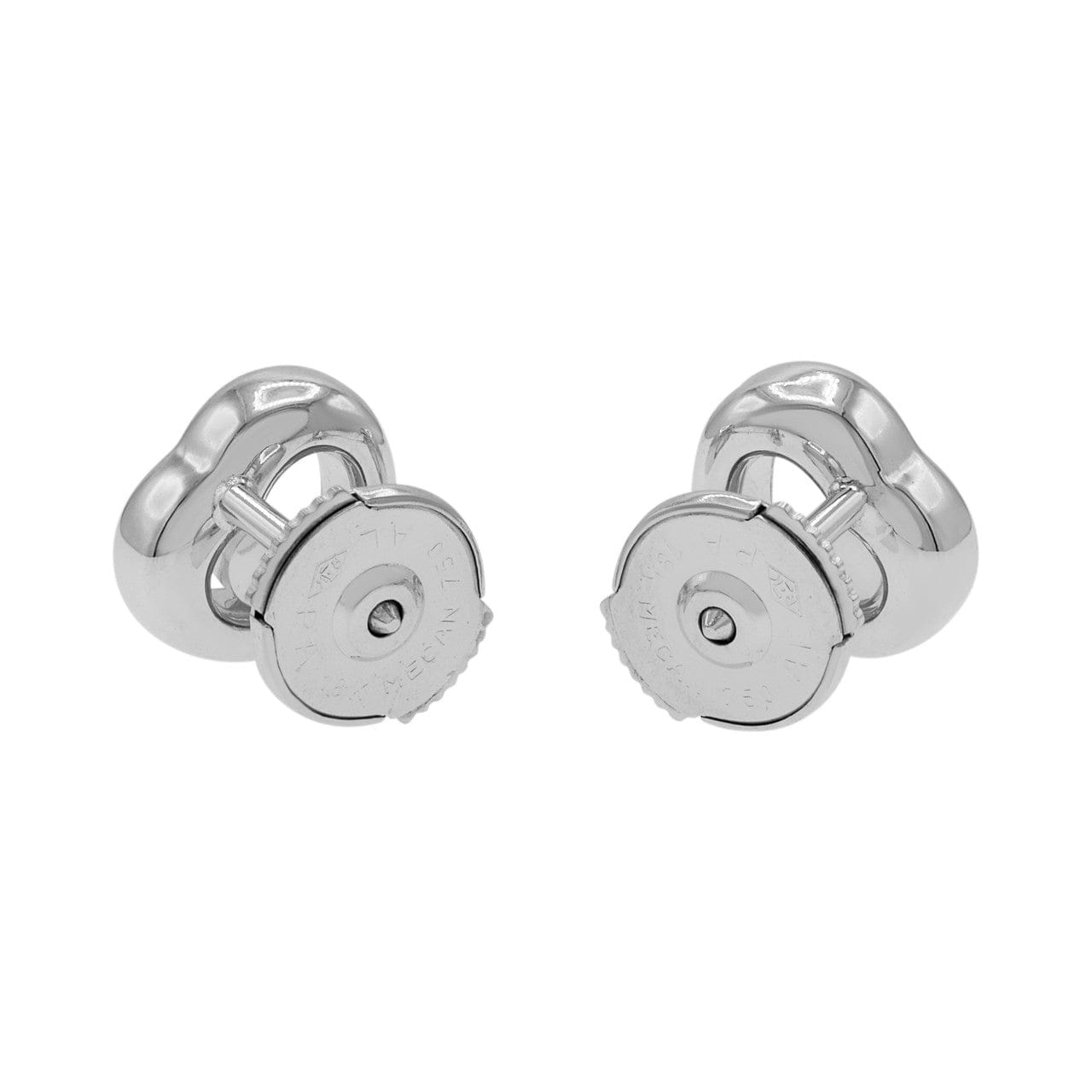 Chopard 18K White Gold Happy Diamonds Icon Earrings