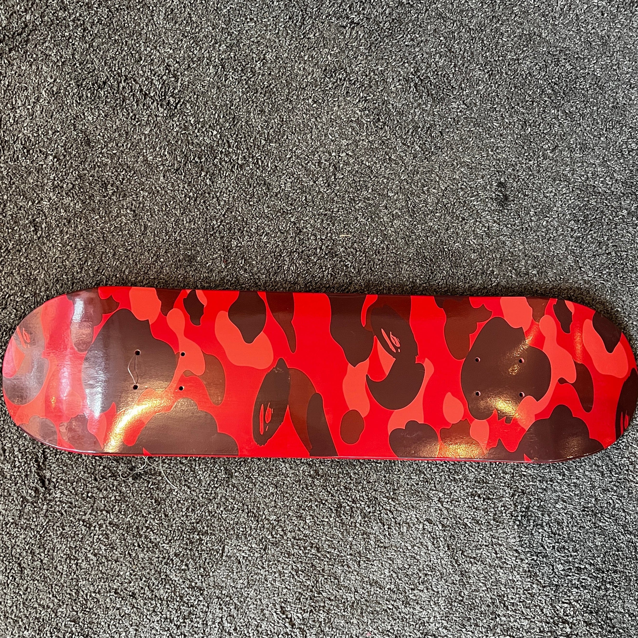 BAPE Red Camo Deck