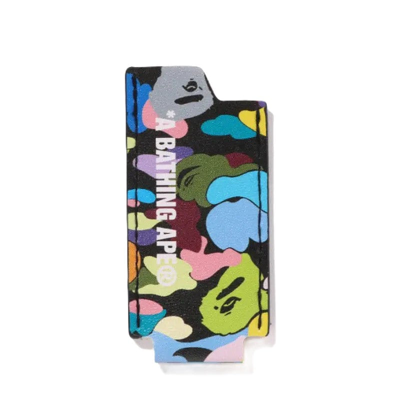 BAPE Multi Camo Lighter Case Black
