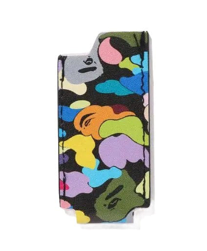 BAPE Multi Camo Lighter Case Black