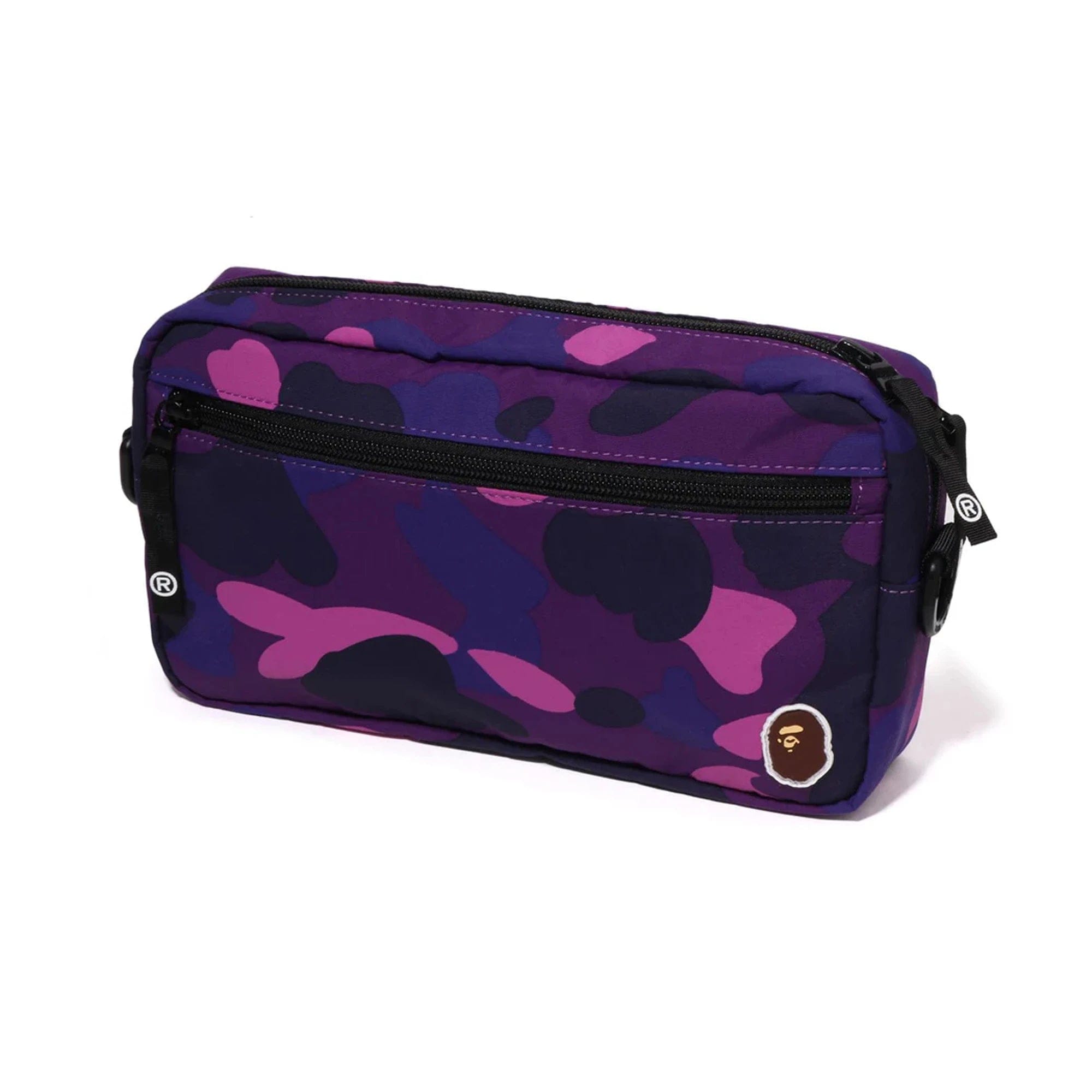 A Bathing Ape BAPE Color Camo Mini Shoulder Bag Purple