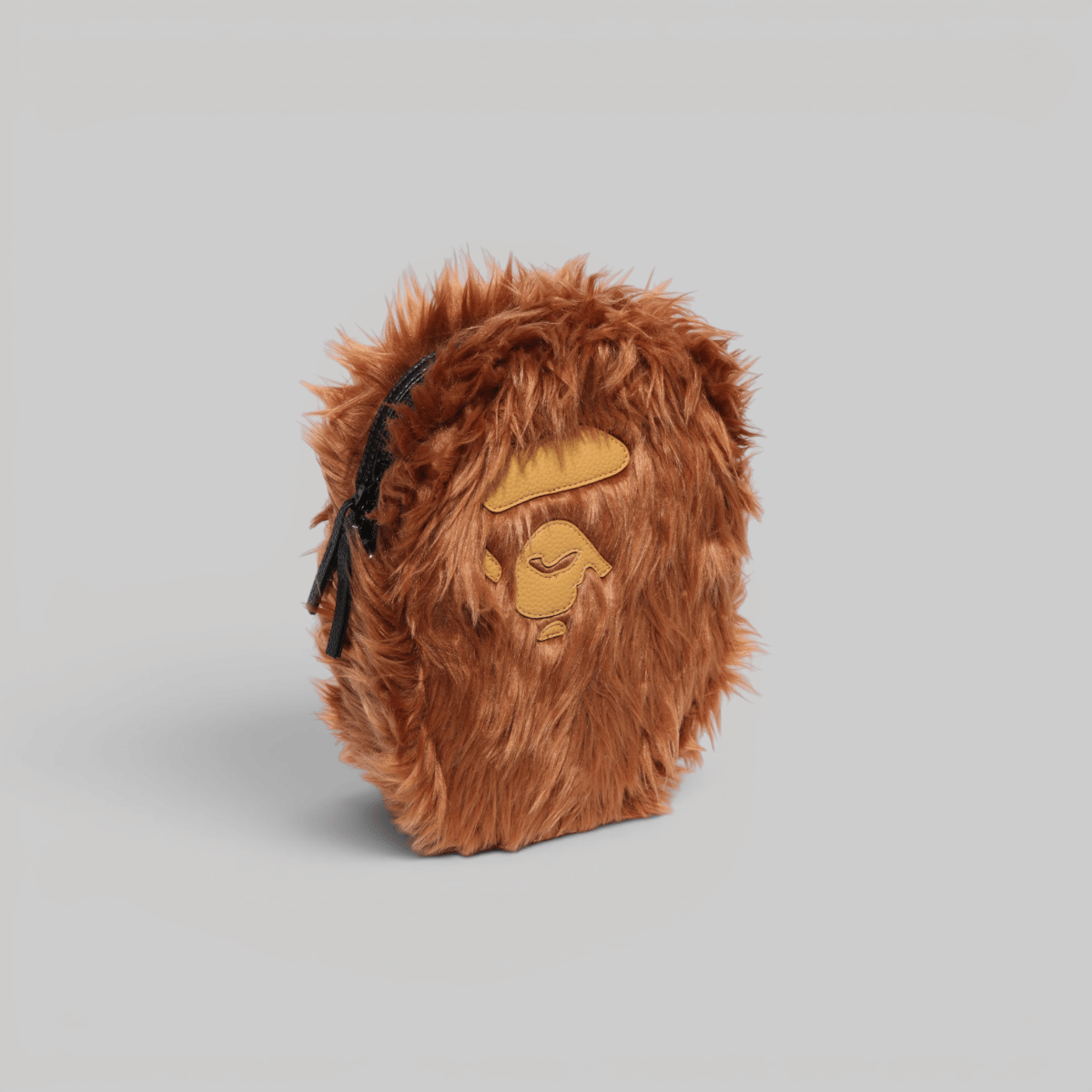 A Bathing Ape® Ape Head Shoulder Bag - Brown