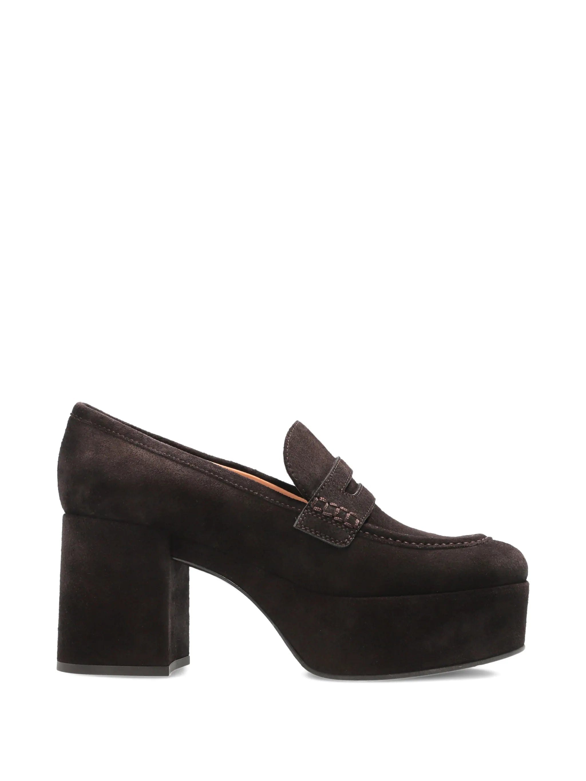 Gianvito Rossi loafer - style platform pumps