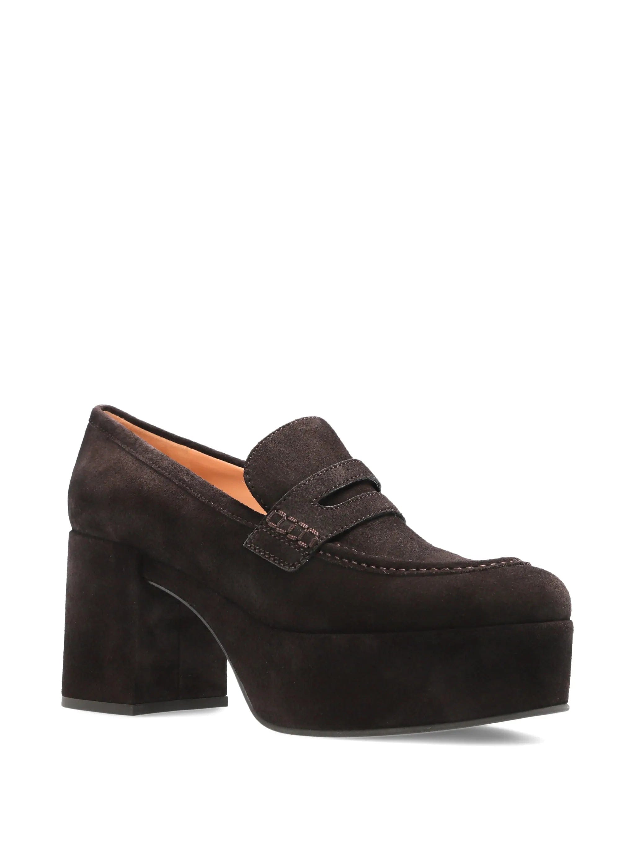 Gianvito Rossi loafer - style platform pumps