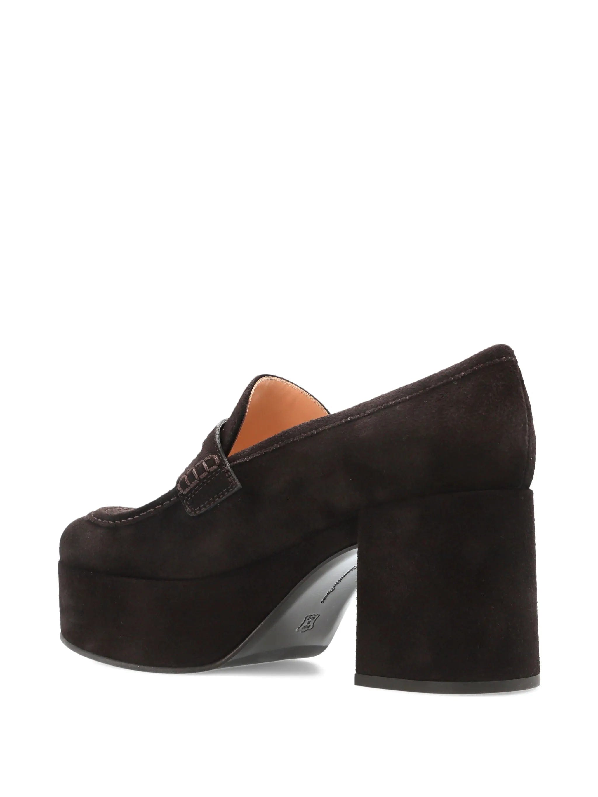 Gianvito Rossi loafer - style platform pumps