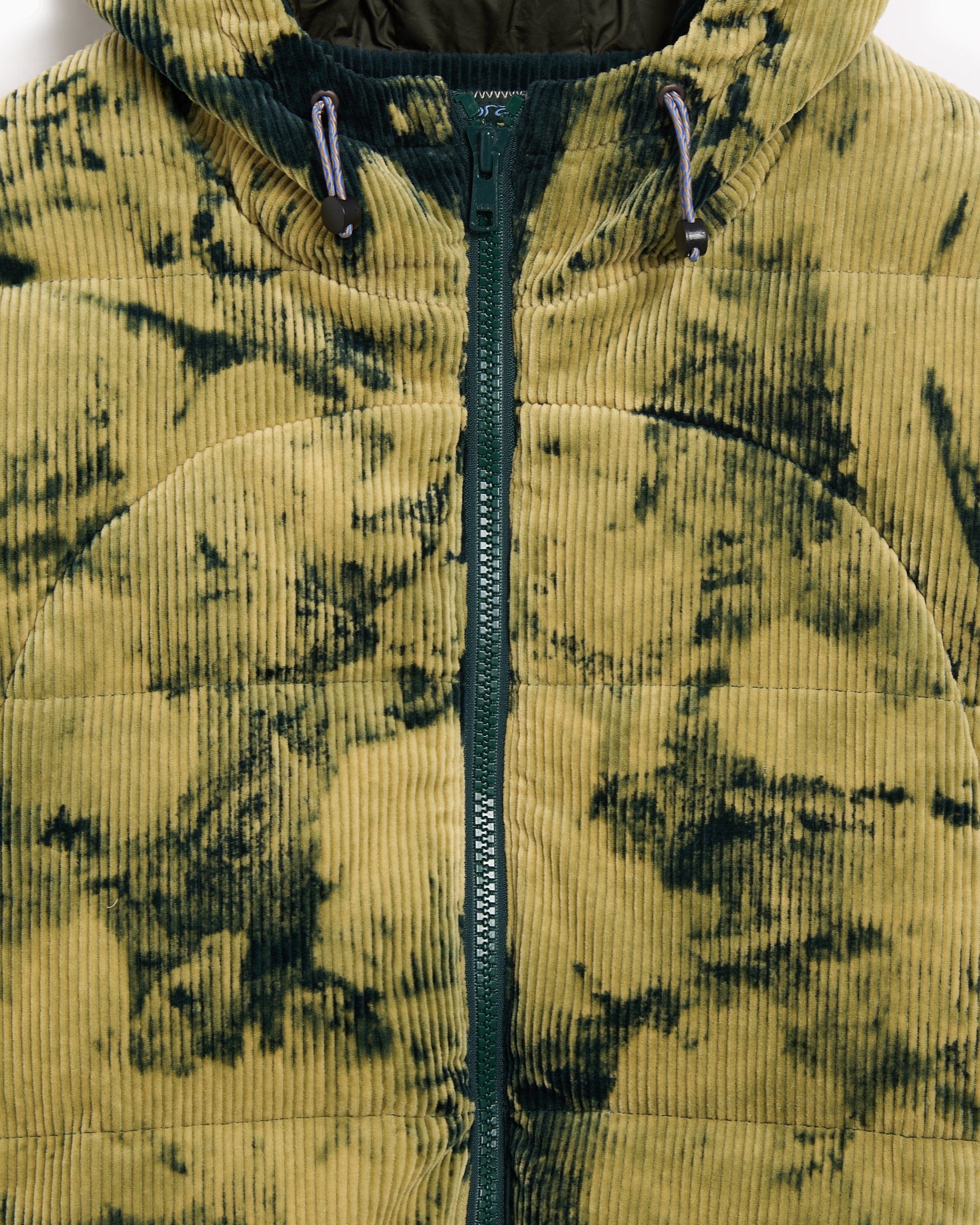 Brain Dead Chaqueta de plumas Brain Dead Bleach Dyed Dimension para hombre