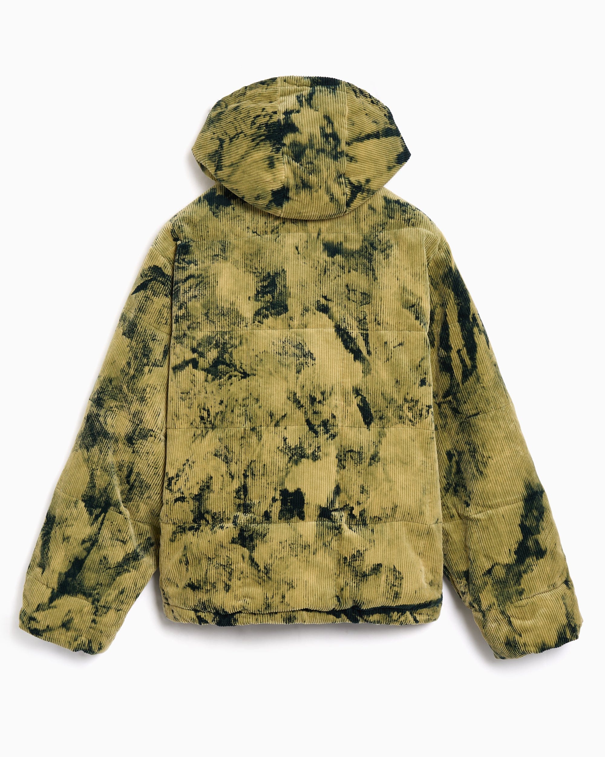 Brain Dead Chaqueta de plumas Brain Dead Bleach Dyed Dimension para hombre