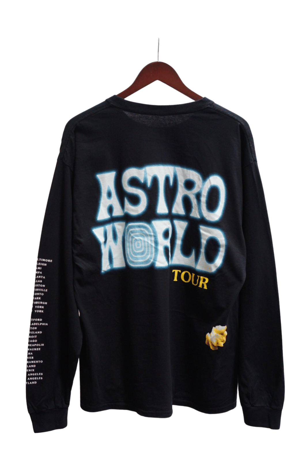 Travis Scott Astroworld Tour Wish You Were Here L/S (93665 - 437) Men's Size S - 2XL