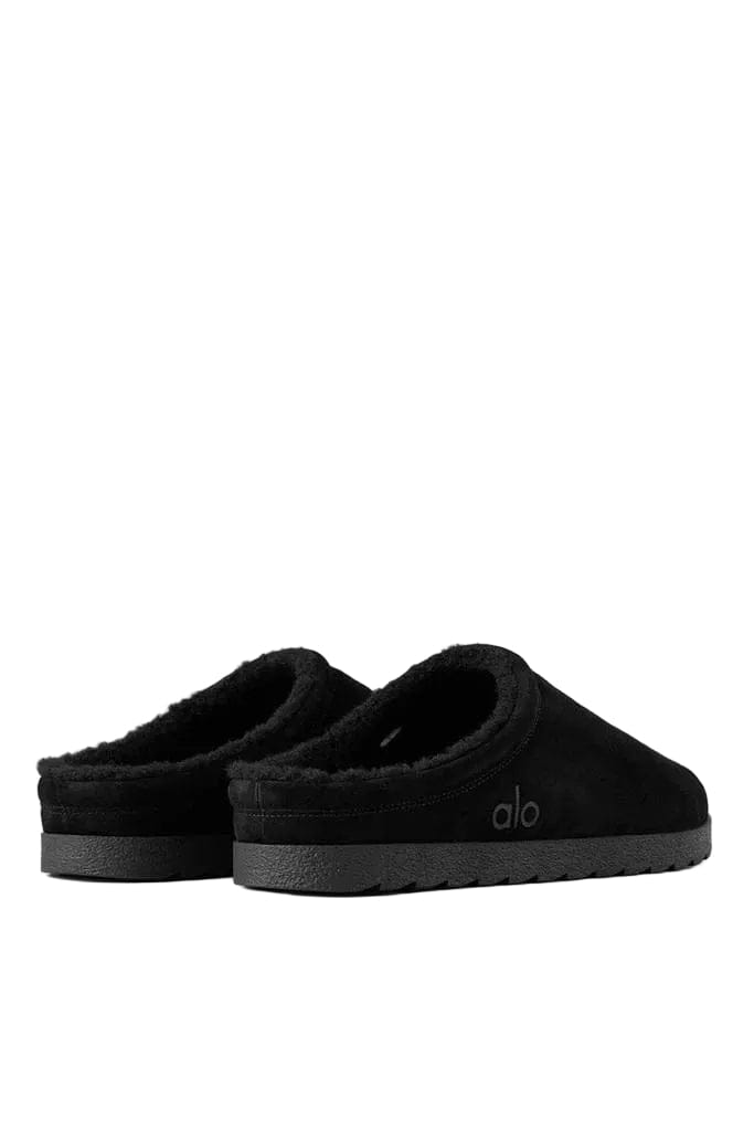Alo Sherpa Recovery Slipper Black