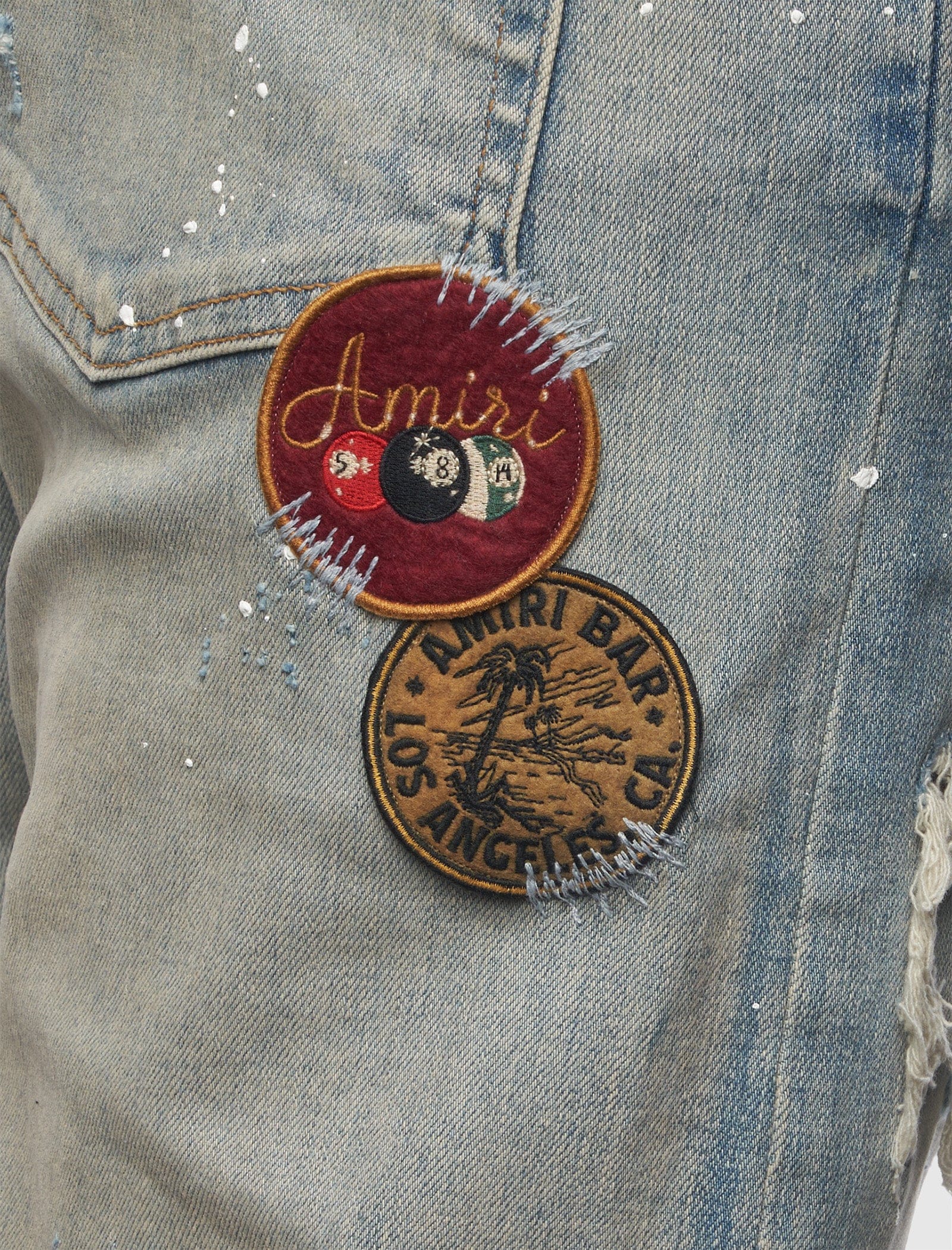 AMIRI VINTAGE PATCH SLIM JEAN
