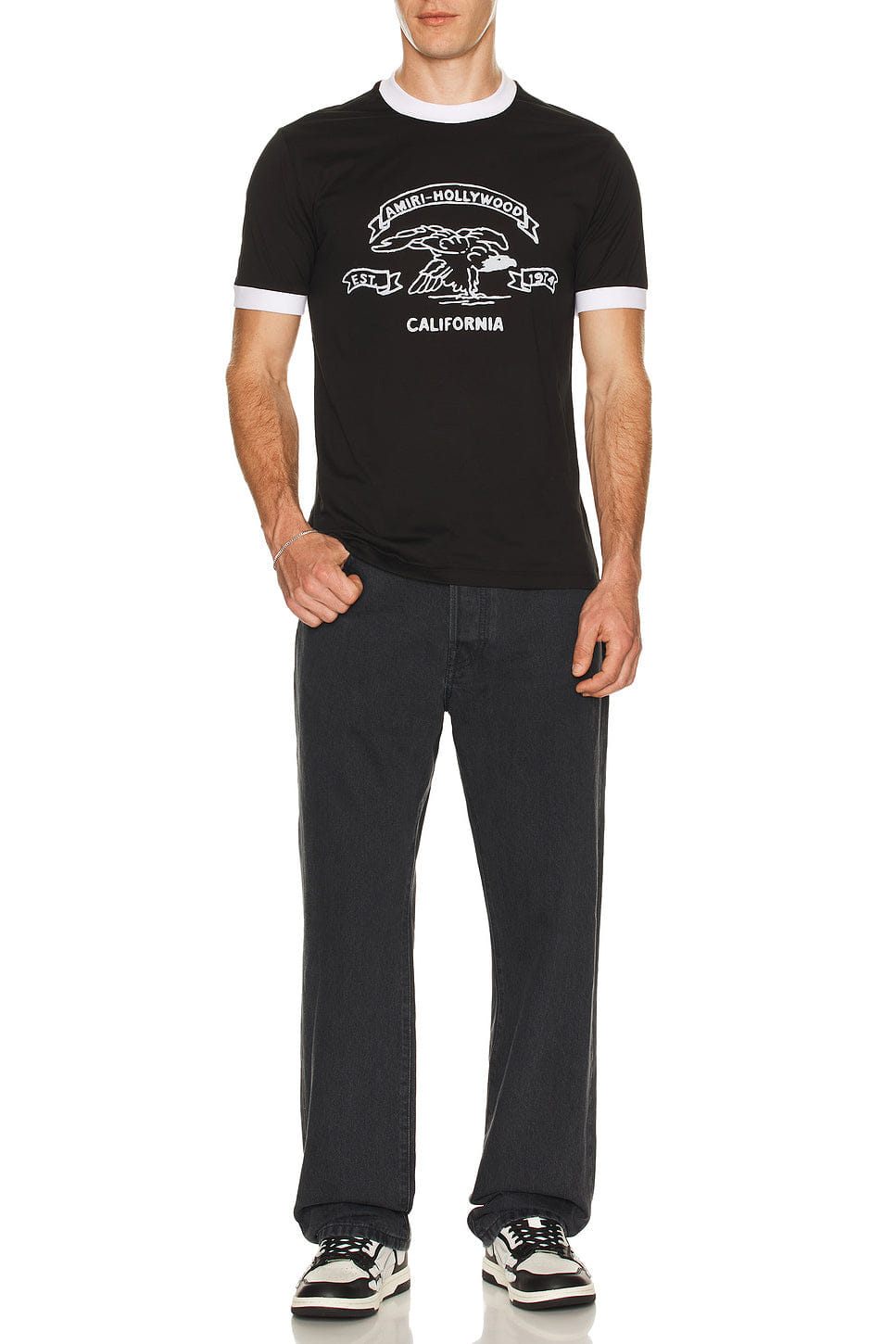 Amiri Eagle Ringer T-Shirt