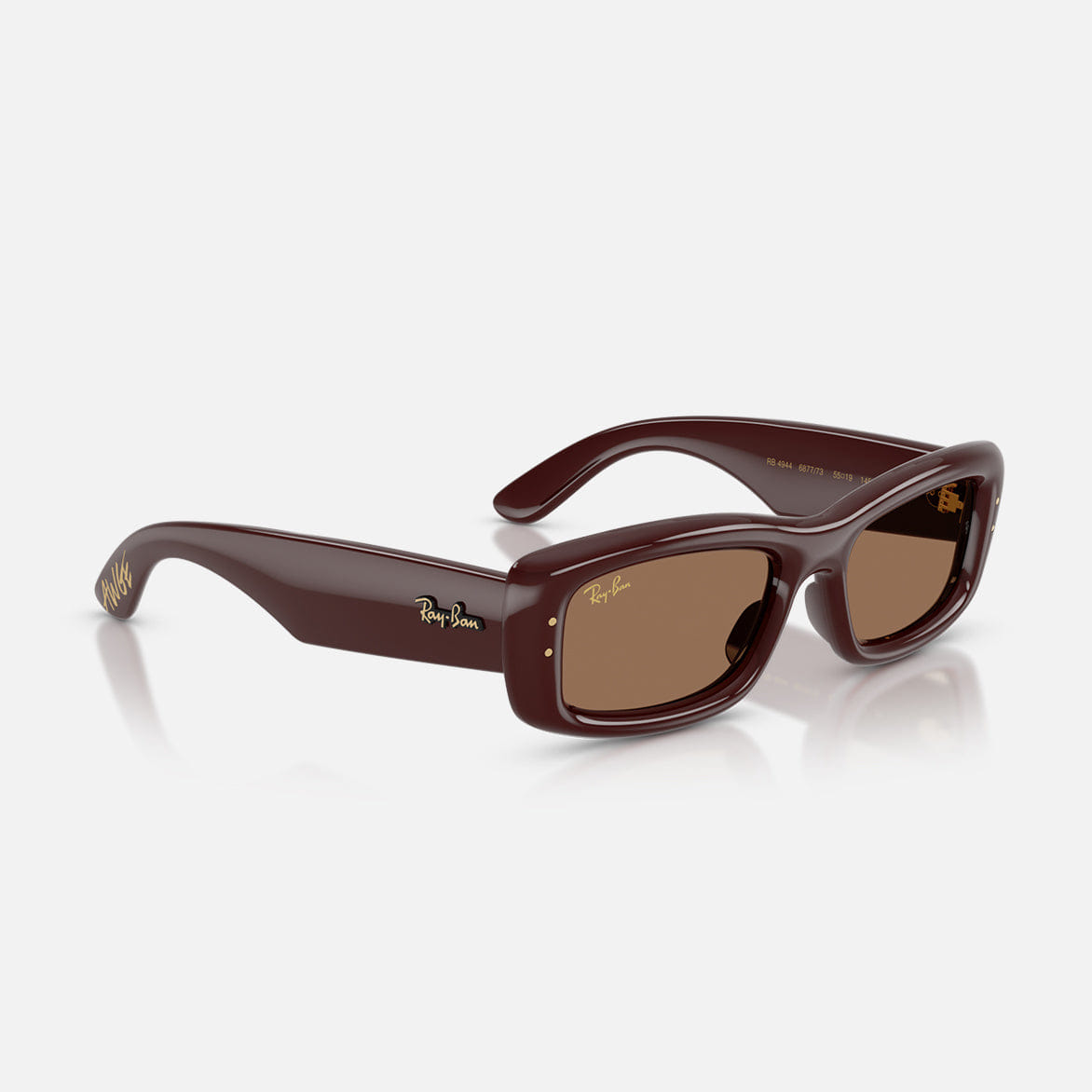 RAY-BAN A$AP ROCKY x RAY - BAN KILIANE PUFFER - BROWN / BROWN