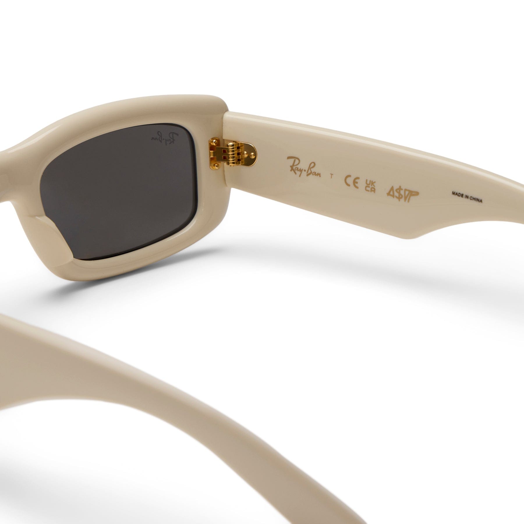 Ray-Ban A$AP Rocky x Ray - Ban Kiliane Puffer (Full Cream/Dark Grey)