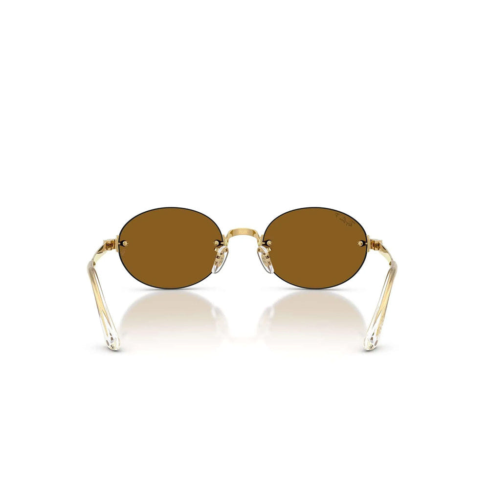 Ray Ban A$AP Rocky x Ray Ban Rimless - Arista/Dark Brown Polar