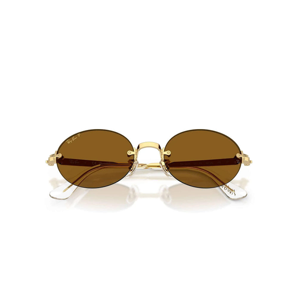 Ray Ban A$AP Rocky x Ray Ban Rimless - Arista/Dark Brown Polar