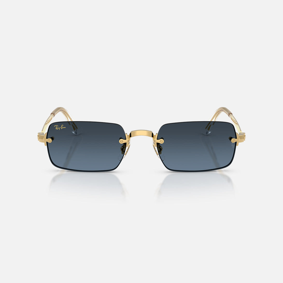 RAY-BAN A$AP ROCKY x RAY - BAN RB3928 - GOLD / BLUE GRADIENT DARK GREY
