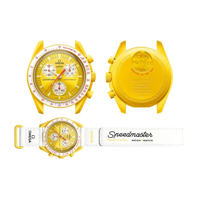 Swatch x Omega Bioceramic Moonswatch Mission to Sun