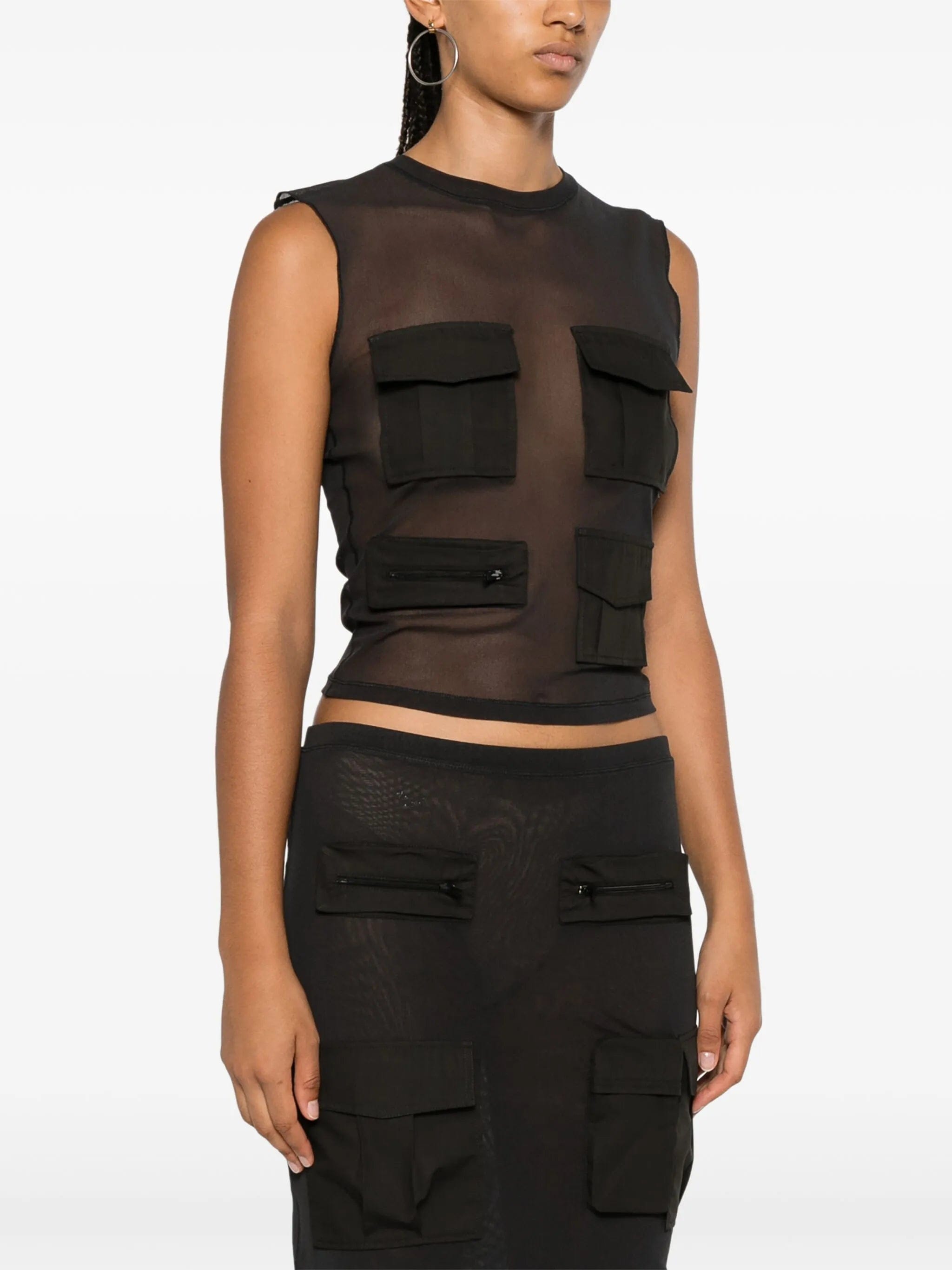 Acne Studios sheer tank top