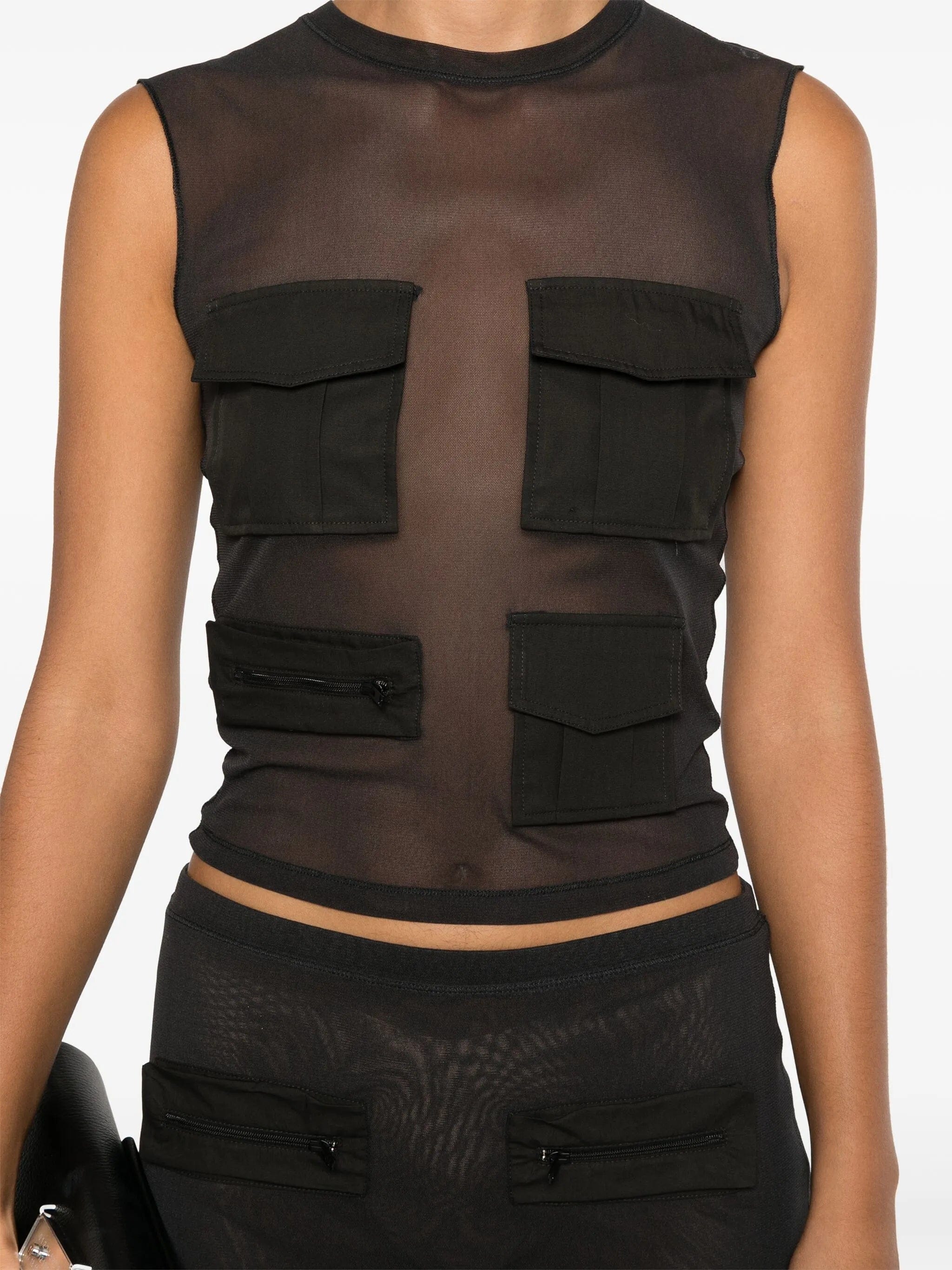 Acne Studios sheer tank top