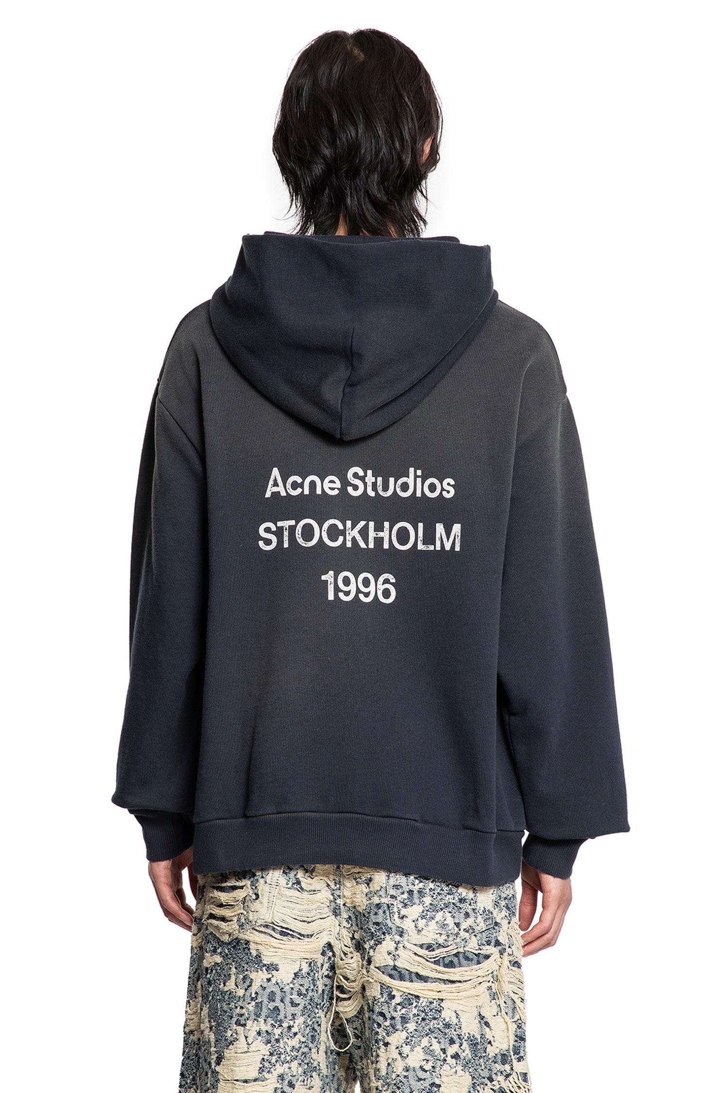 ACNE Studios Fleece Logo Hoodie