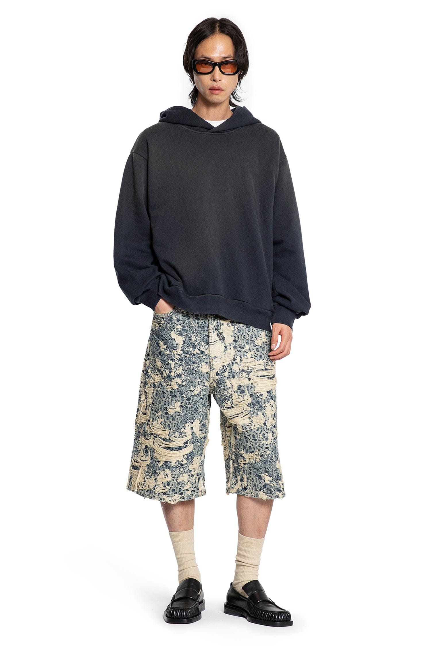 ACNE Studios Fleece Logo Hoodie