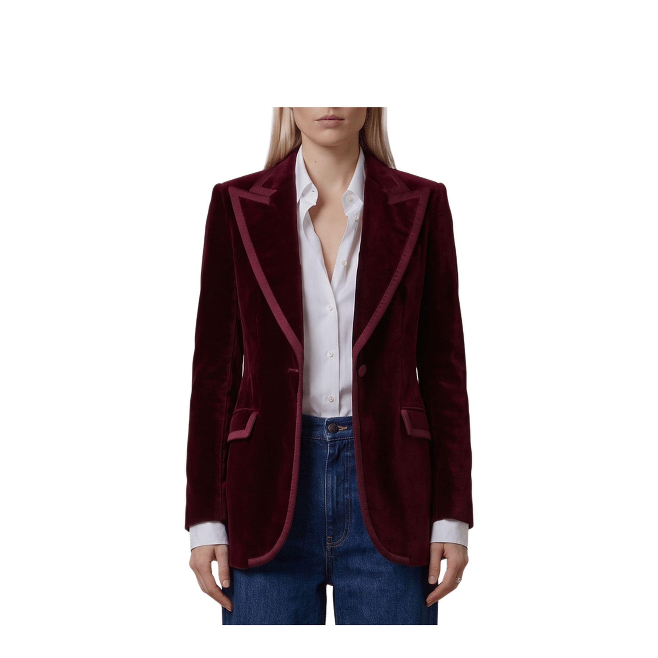 Dolce & Gabbana Single - Breasted Velvet Jacket