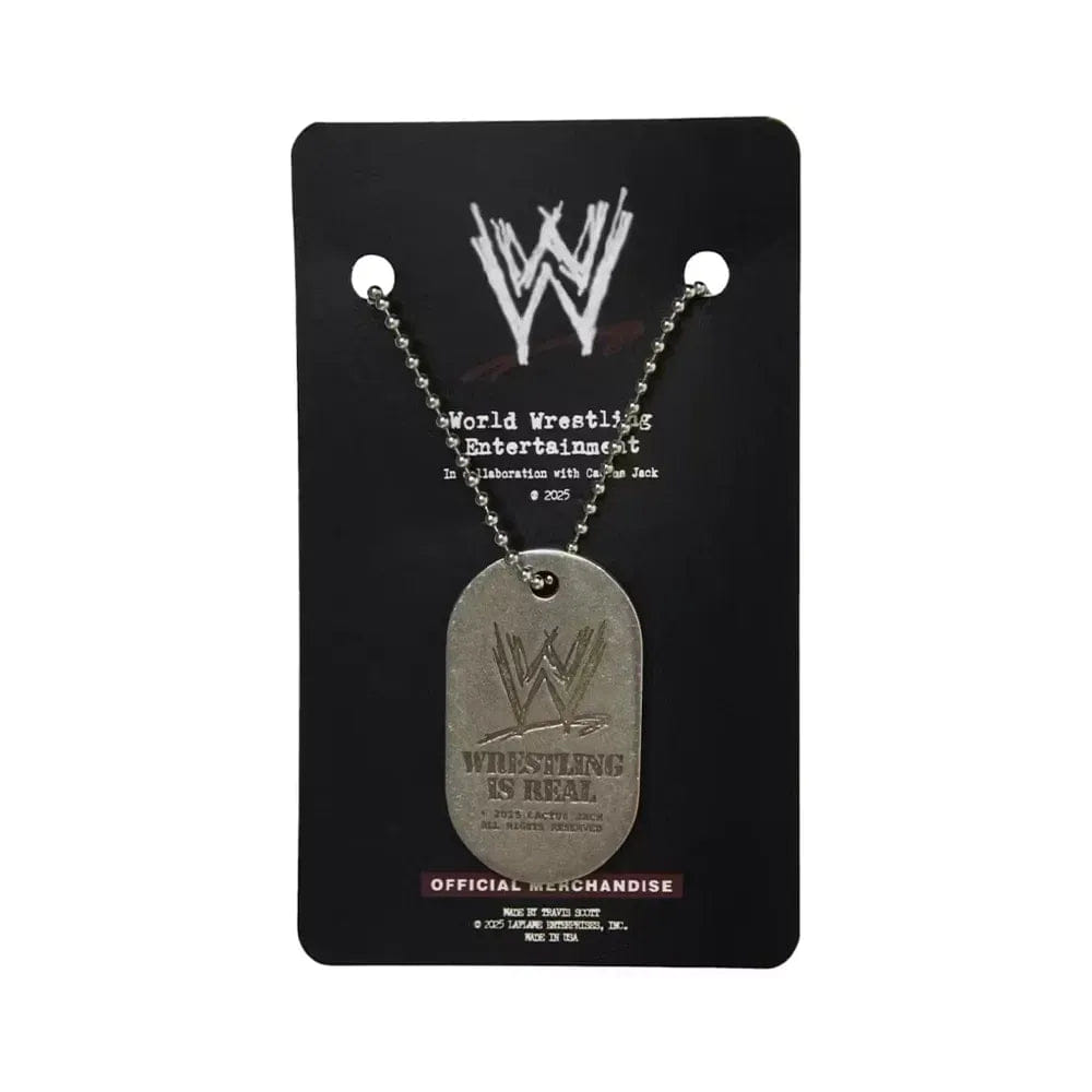 TRAVIS SCOTT CACTUS JACK x WWE SILVER CHAIN