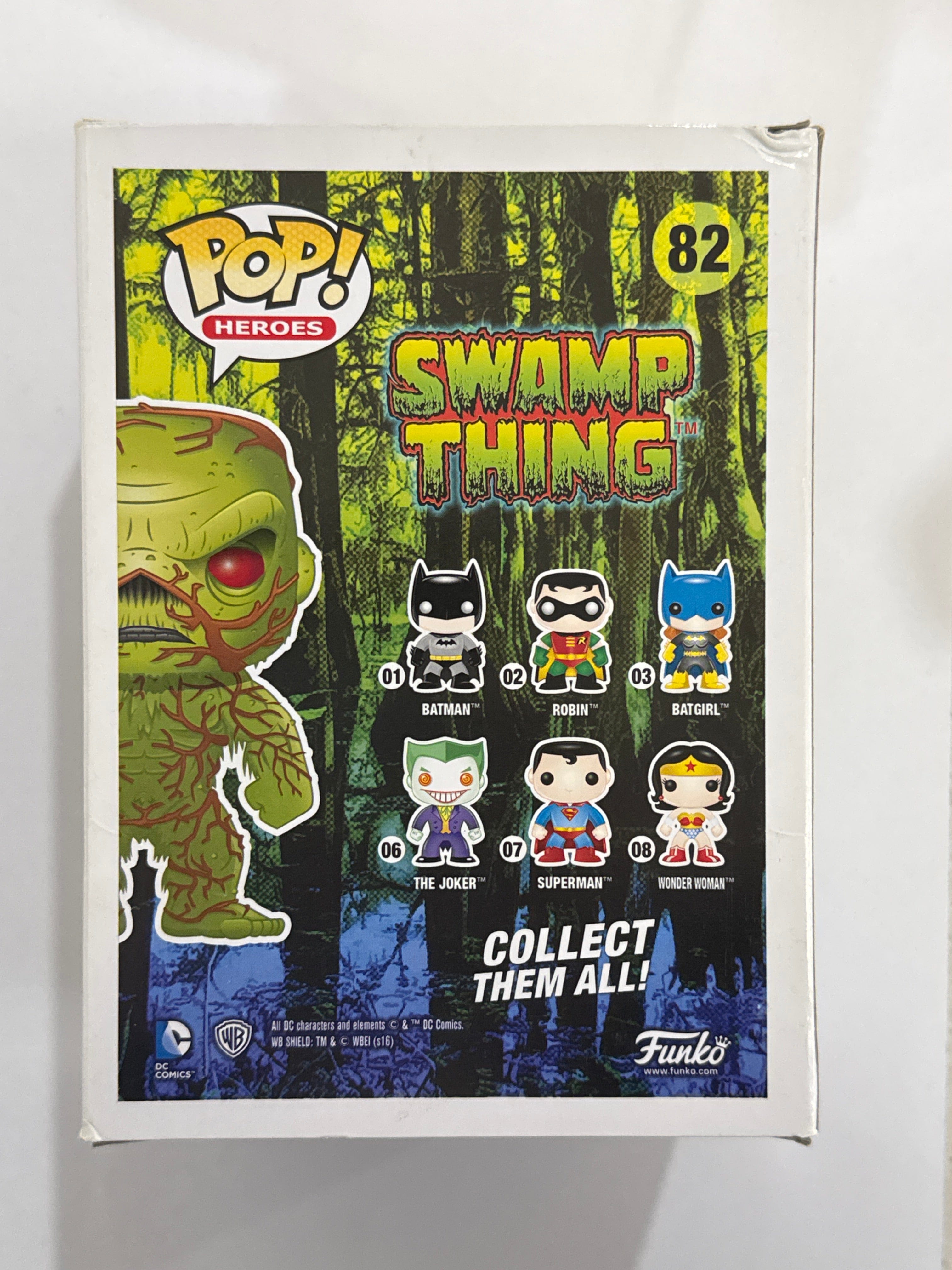 Funko Swamp Thing - Swamp Thing (Scented) Pop! Vinyl #82