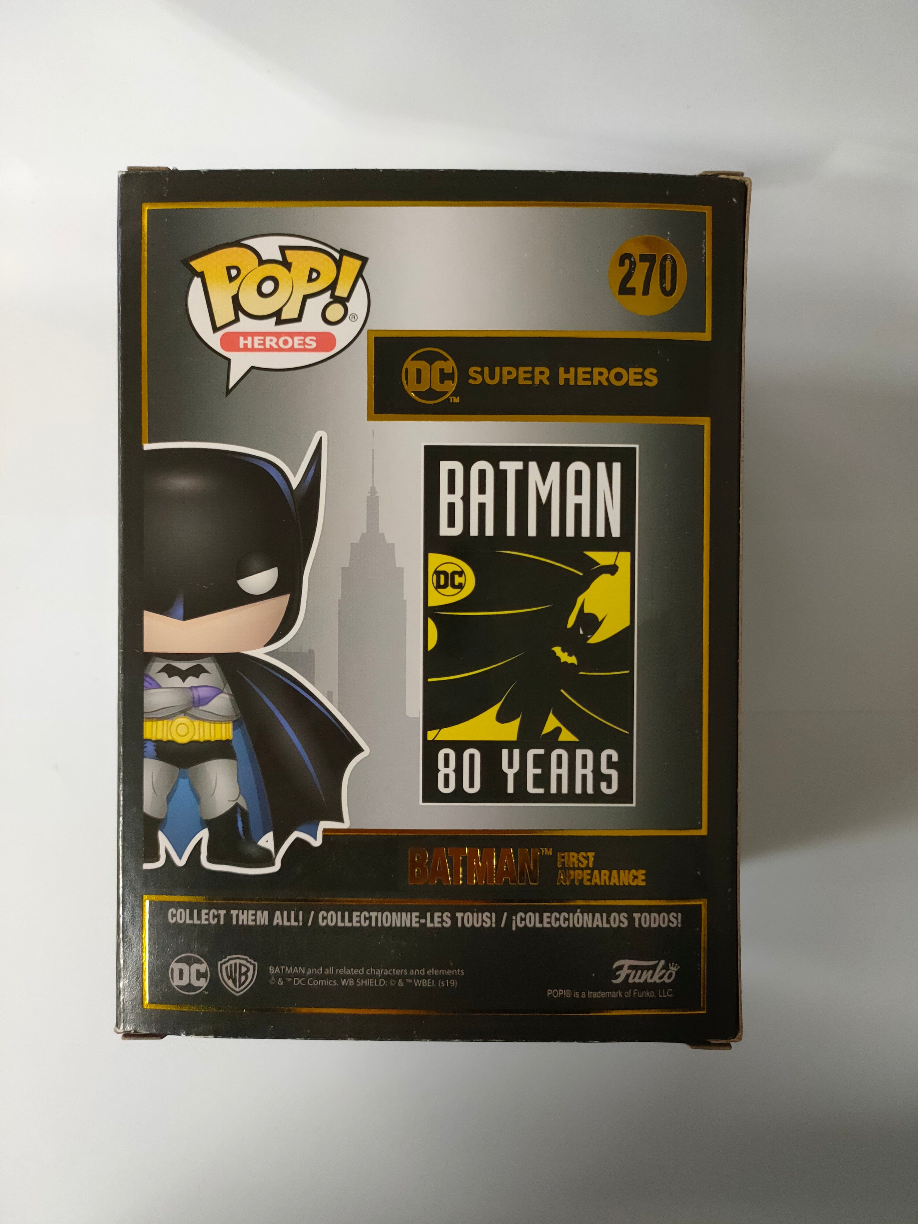 Funko Batman 80th Anniversary - Batman 1st Appearance Pop! Vinyl #270