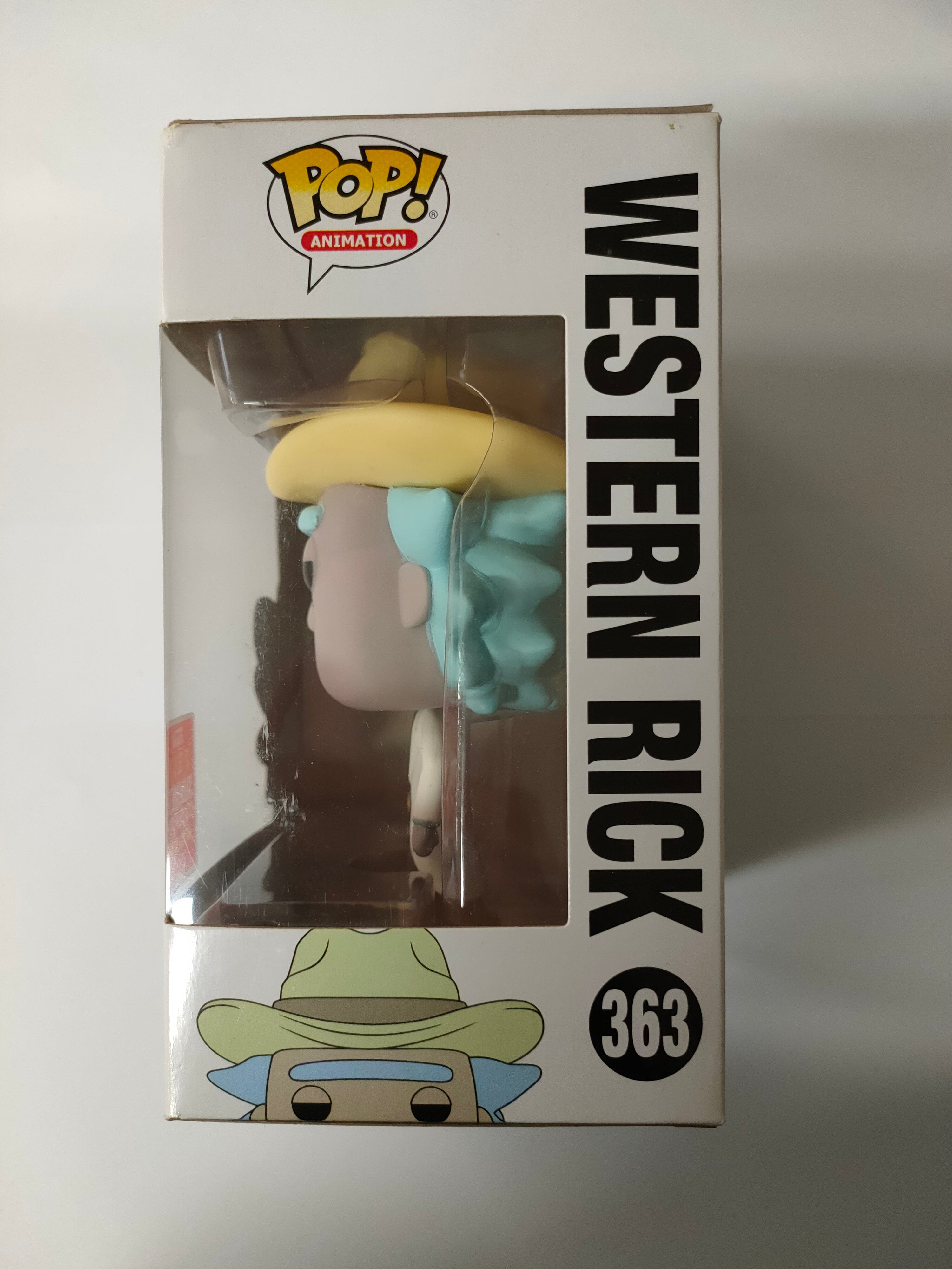 Funko Rick and Morty - Western Rick 2018 Summer Convention Exclusive Pop! Vinyl #363