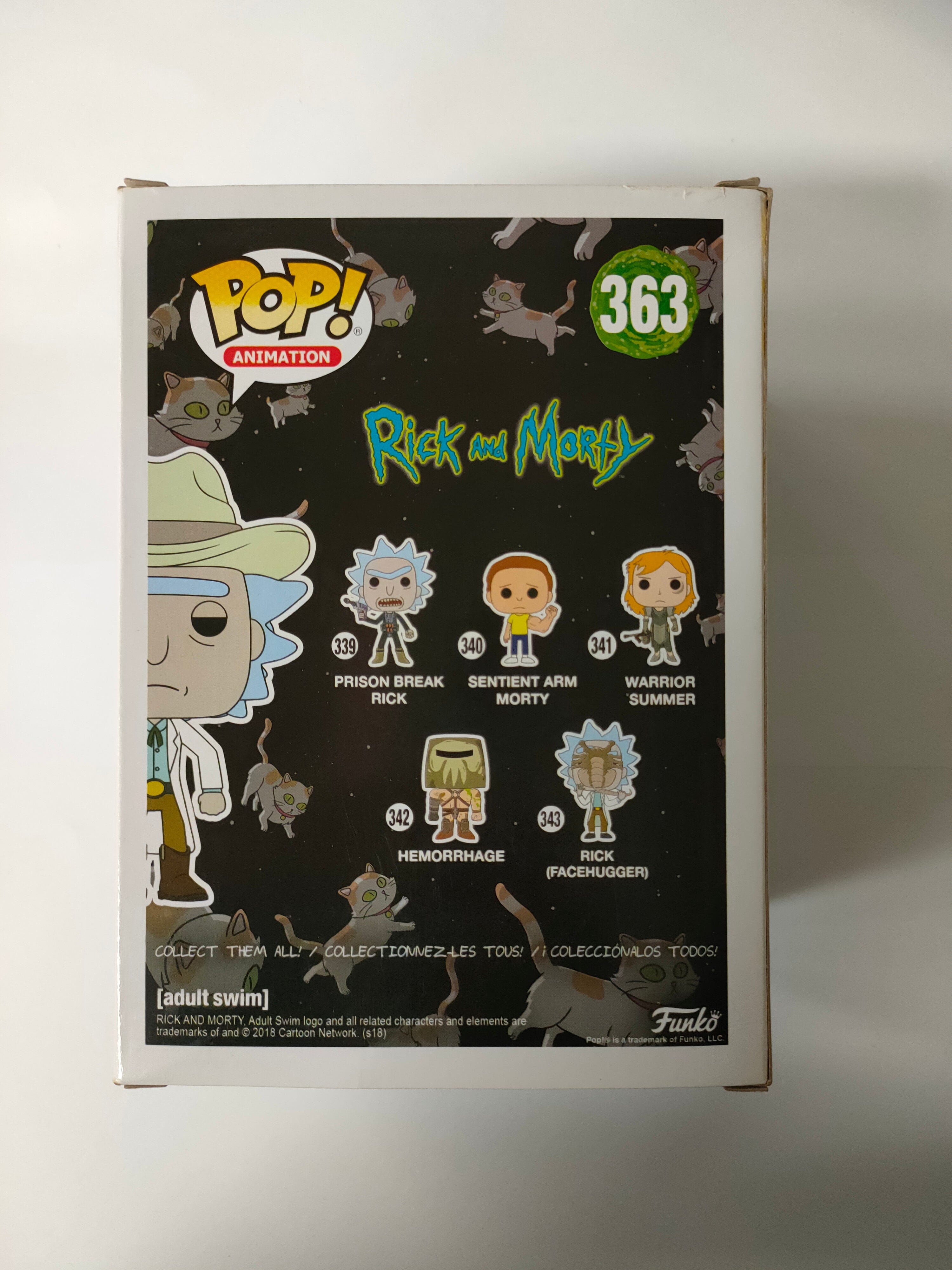 Funko Rick and Morty - Western Rick 2018 Summer Convention Exclusive Pop! Vinyl #363