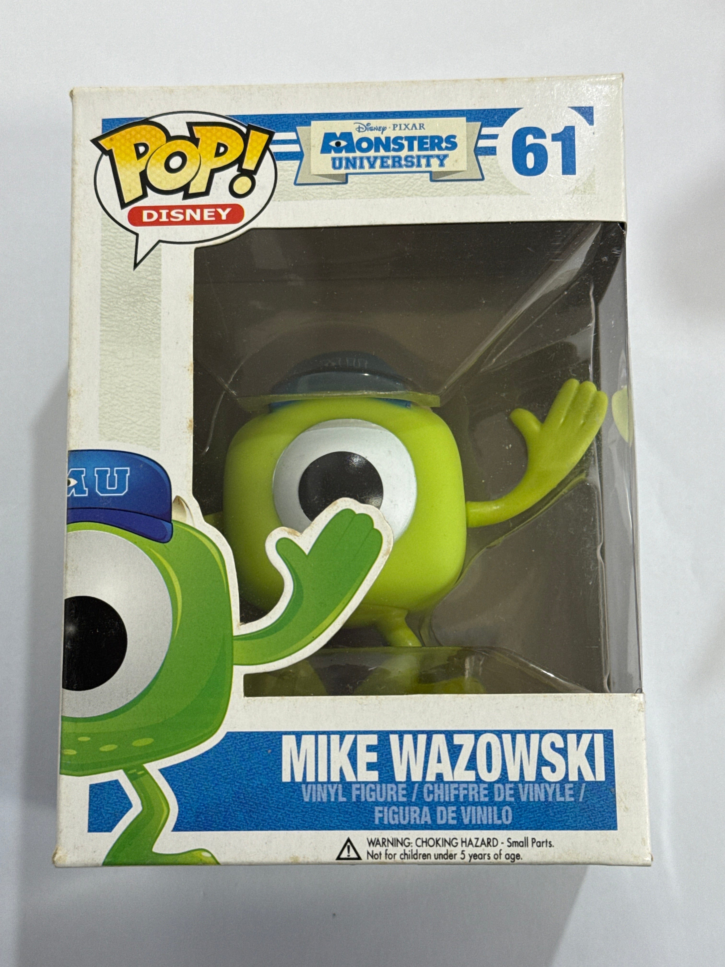 Funko Monsters University - Mike Wazowski Pop Vinyl #61