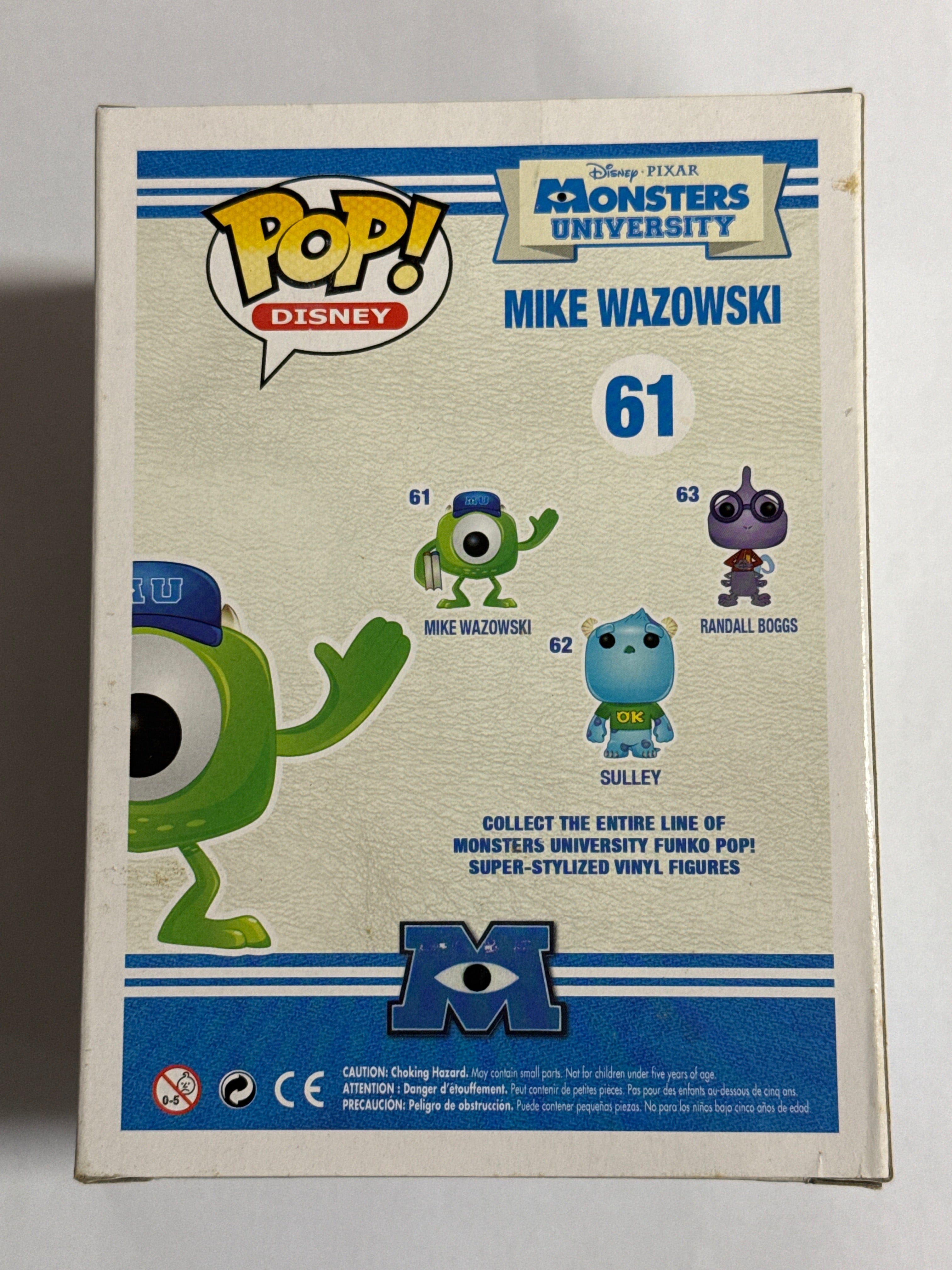 Funko Monsters University - Mike Wazowski Pop Vinyl #61