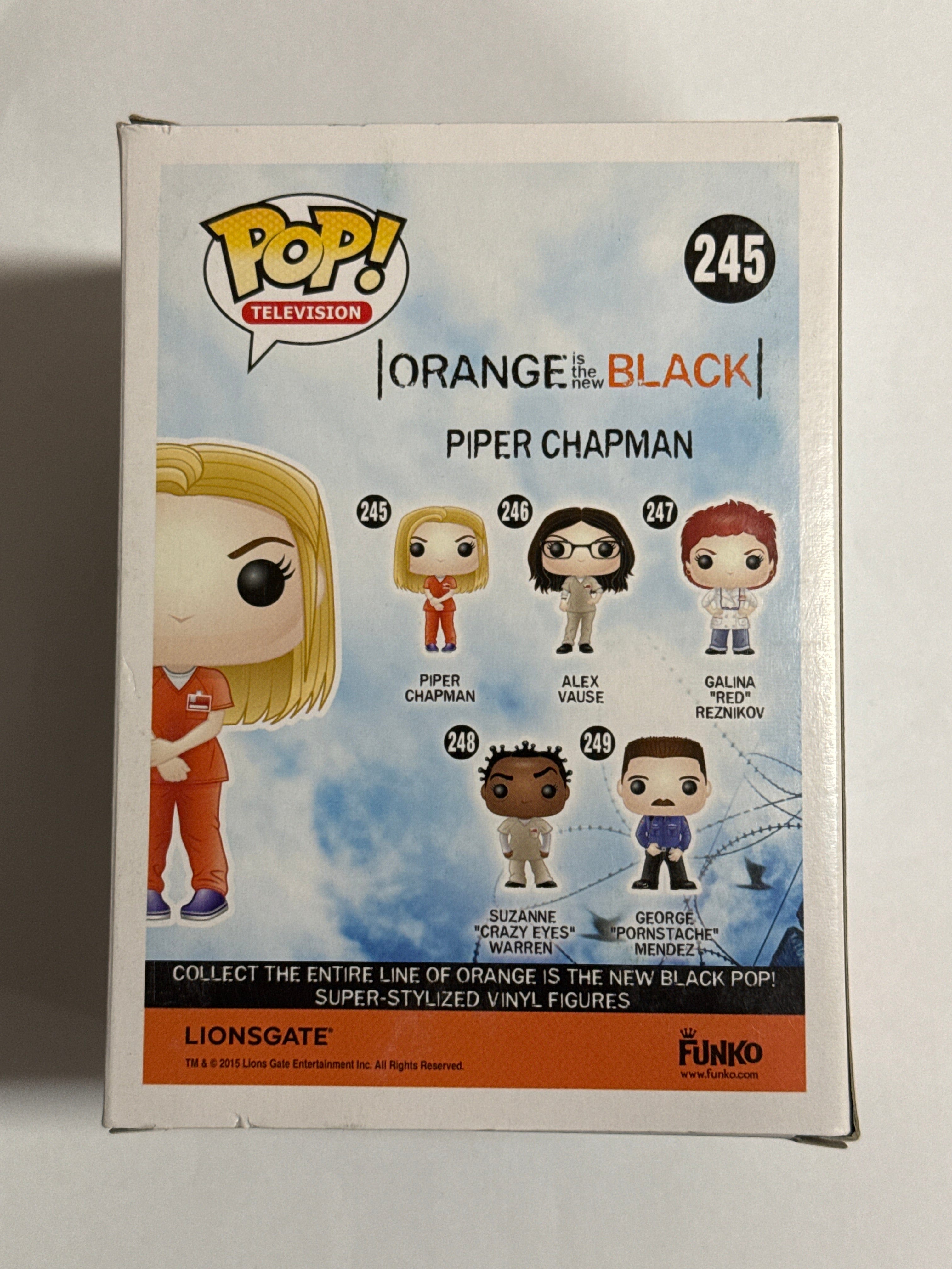 Funko Orange Is The New Black - Piper Chapman Pop! Vinyl #245