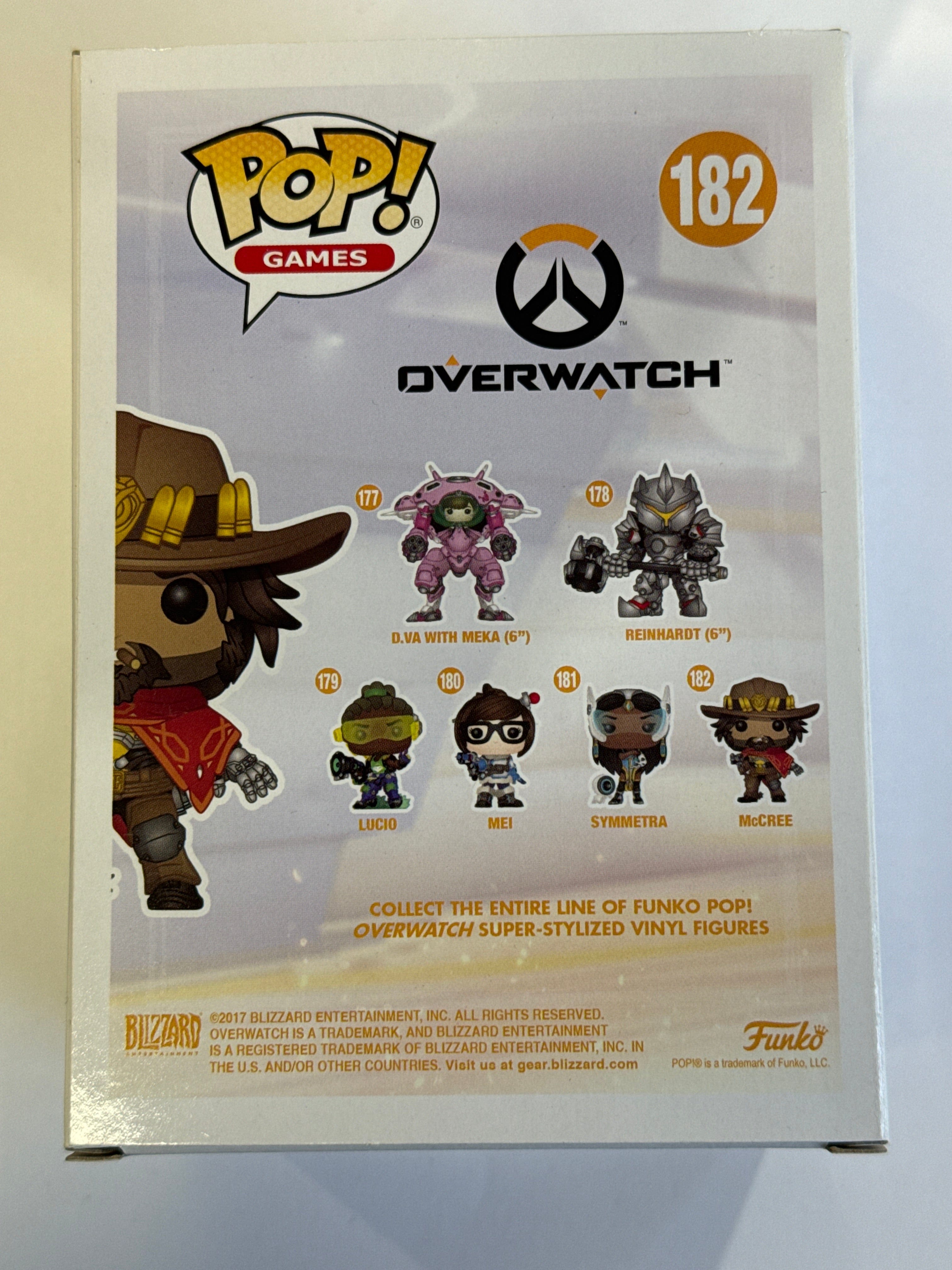 Funko Overwatch - McCree Pop! Vinyl #182