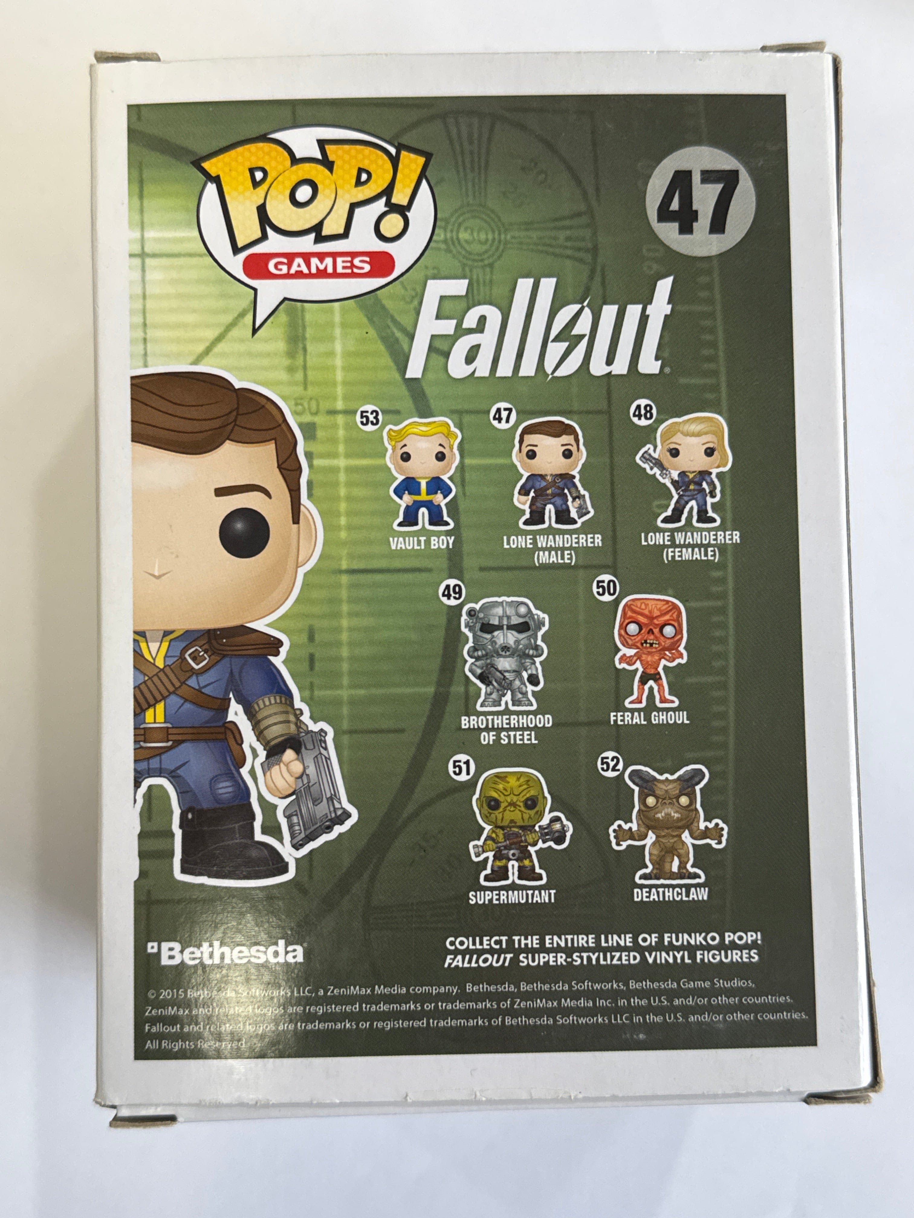 Funko Fallout - Lone Wanderer Male Pop! Vinyl #47