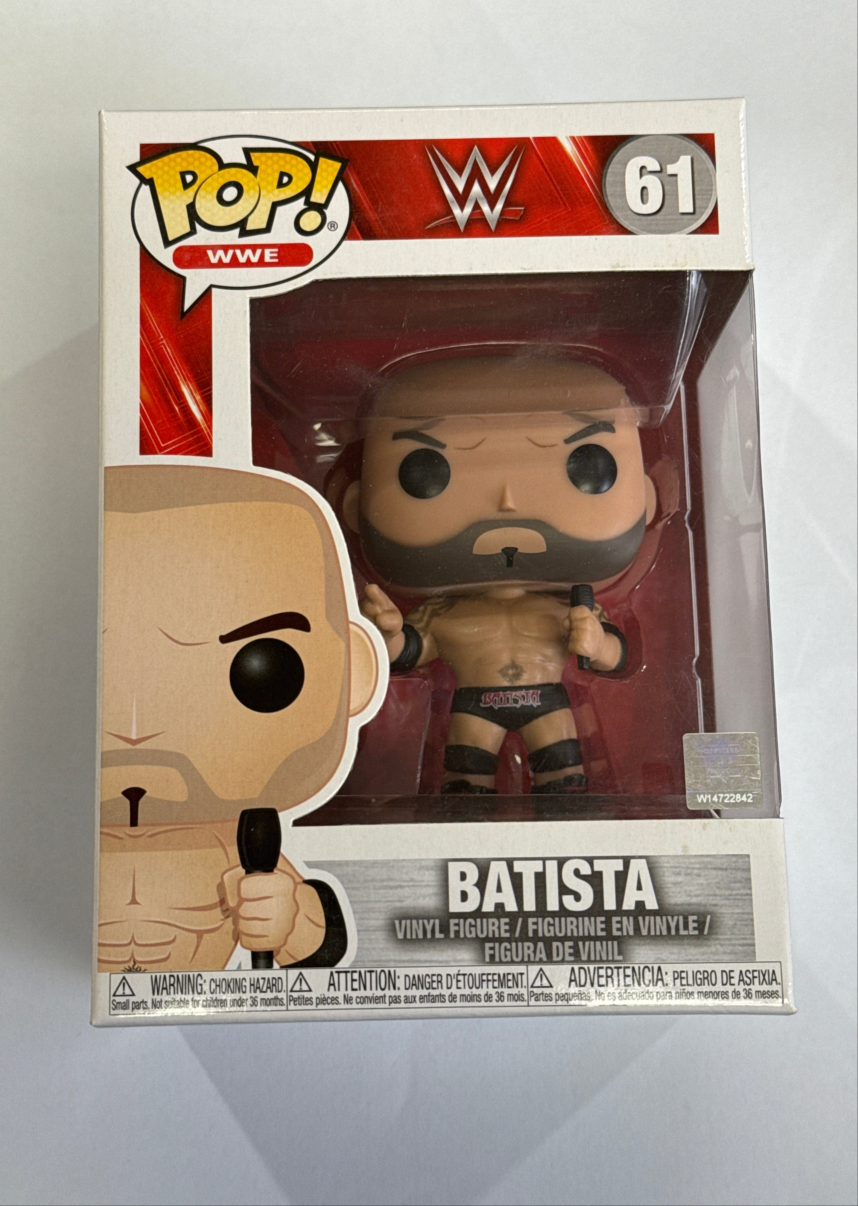 Funko WWE - Dave Batista Pop! Vinyl #61