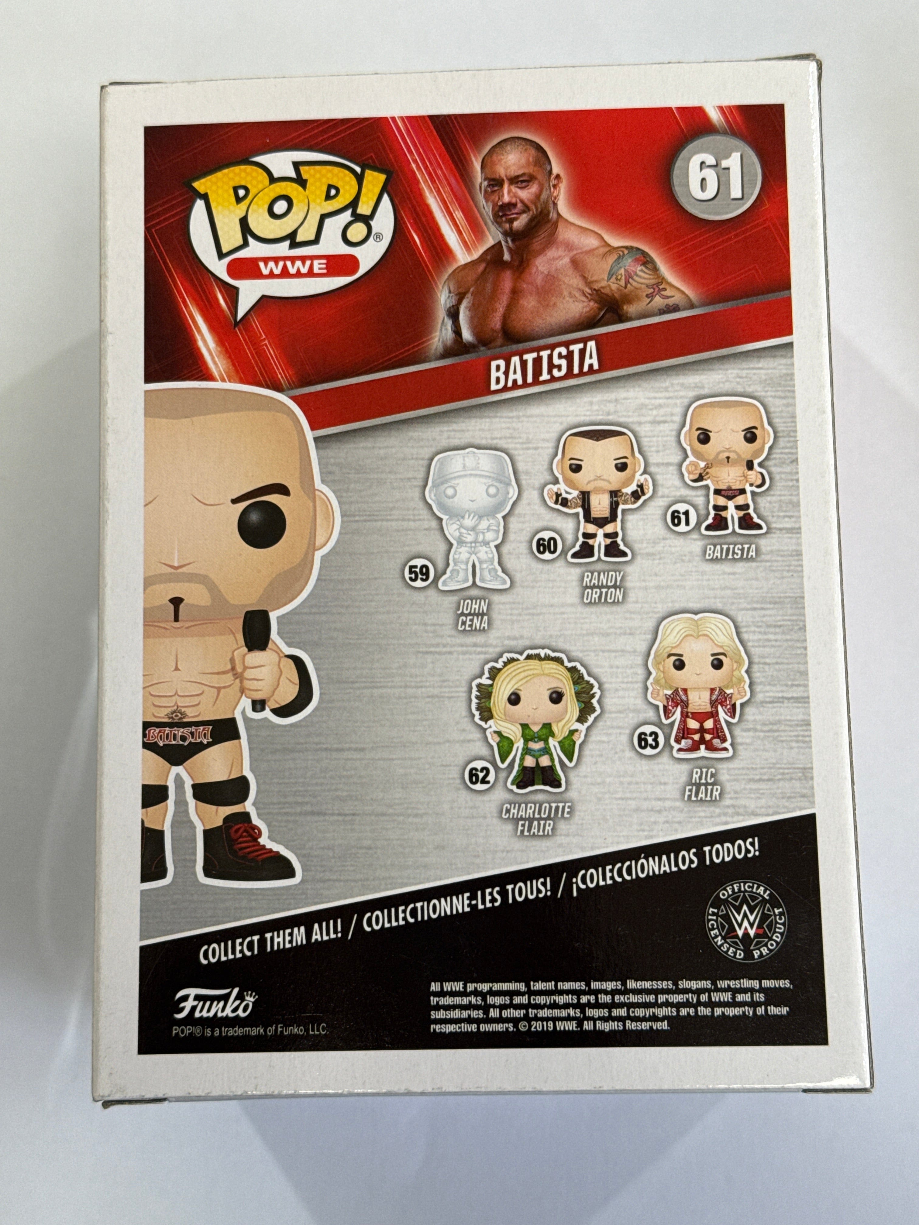 Funko WWE - Dave Batista Pop! Vinyl #61