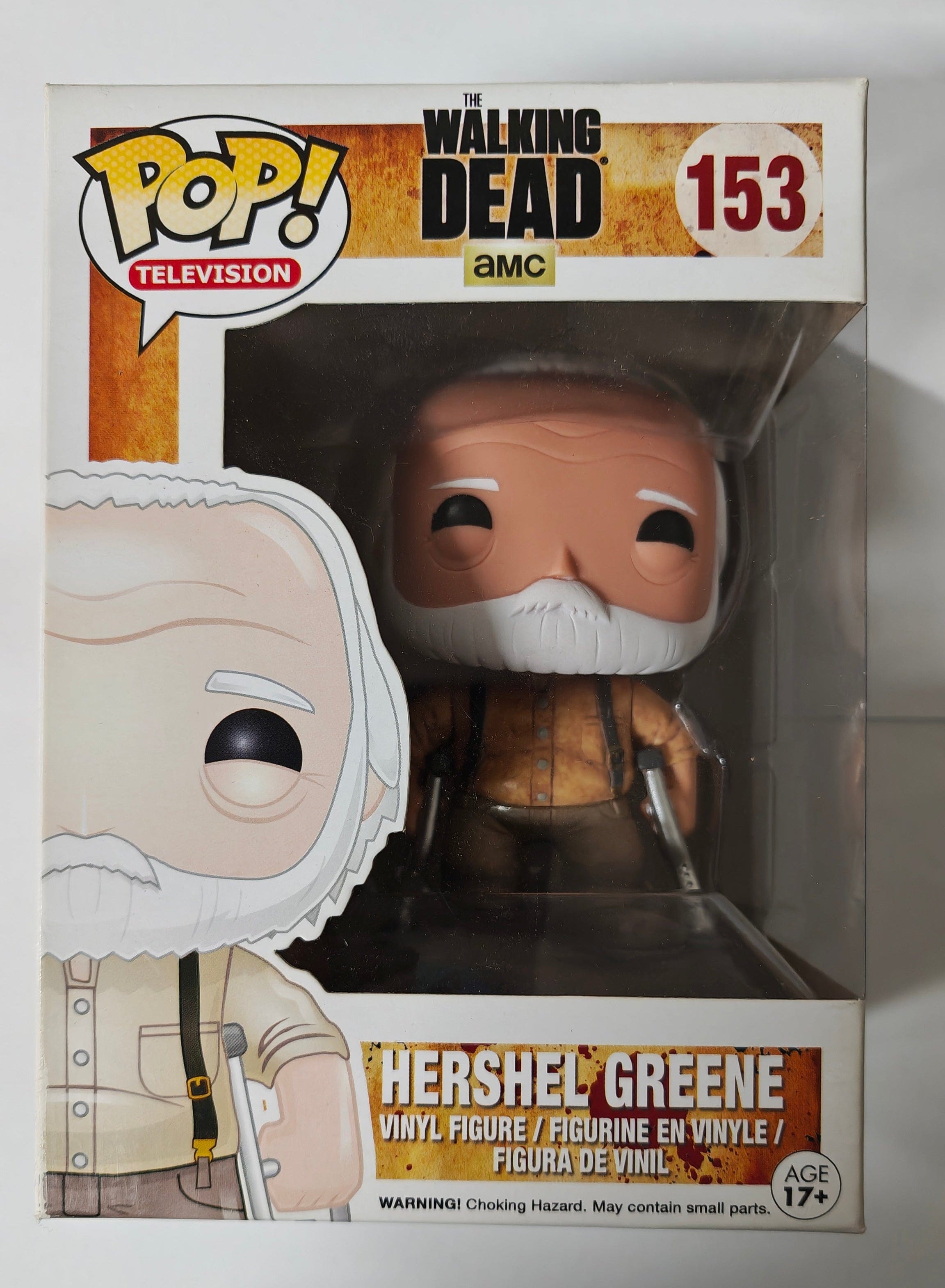 Funko The Walking Dead - Hershel Pop! Vinyl #153