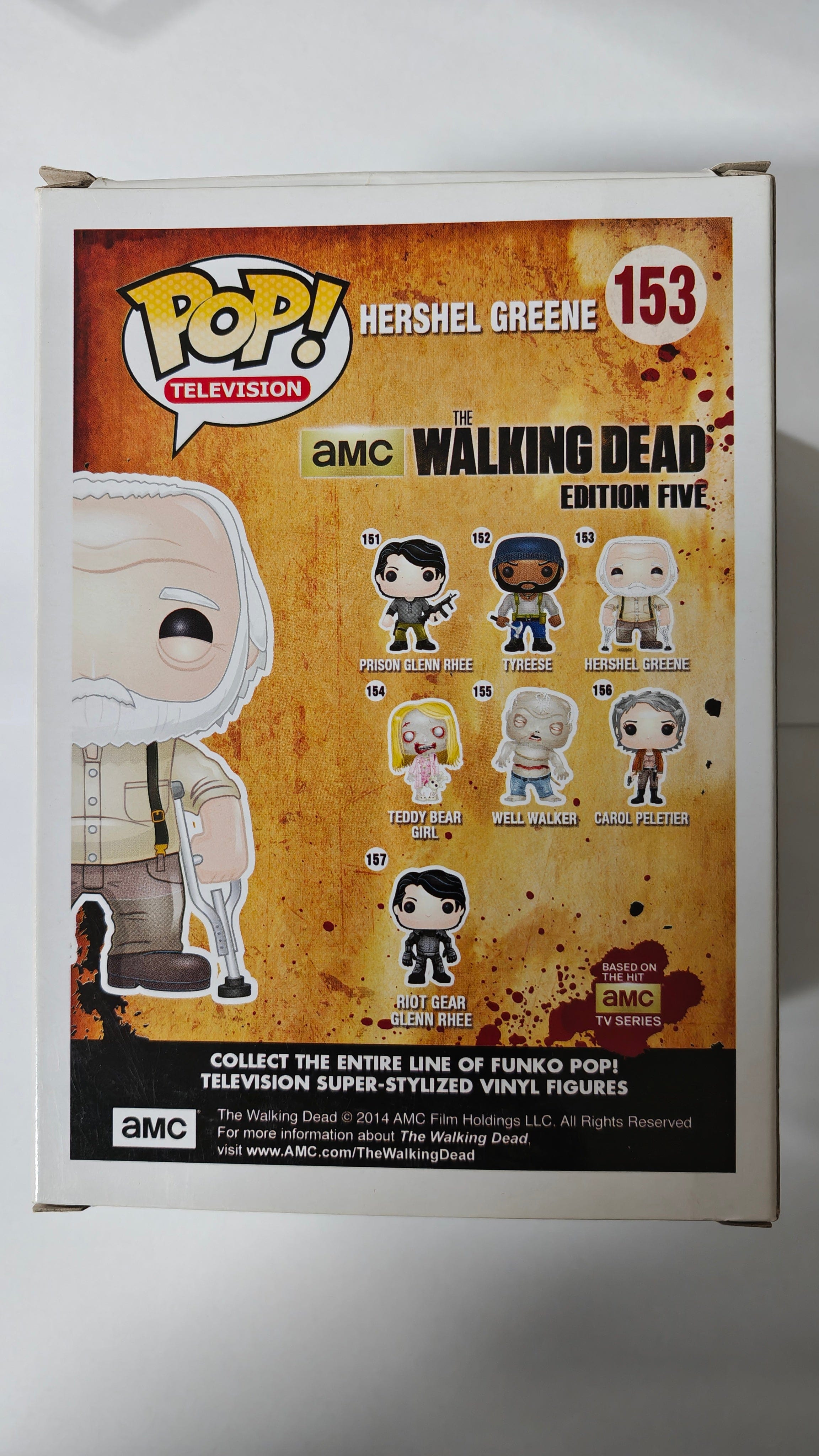 Funko The Walking Dead - Hershel Pop! Vinyl #153