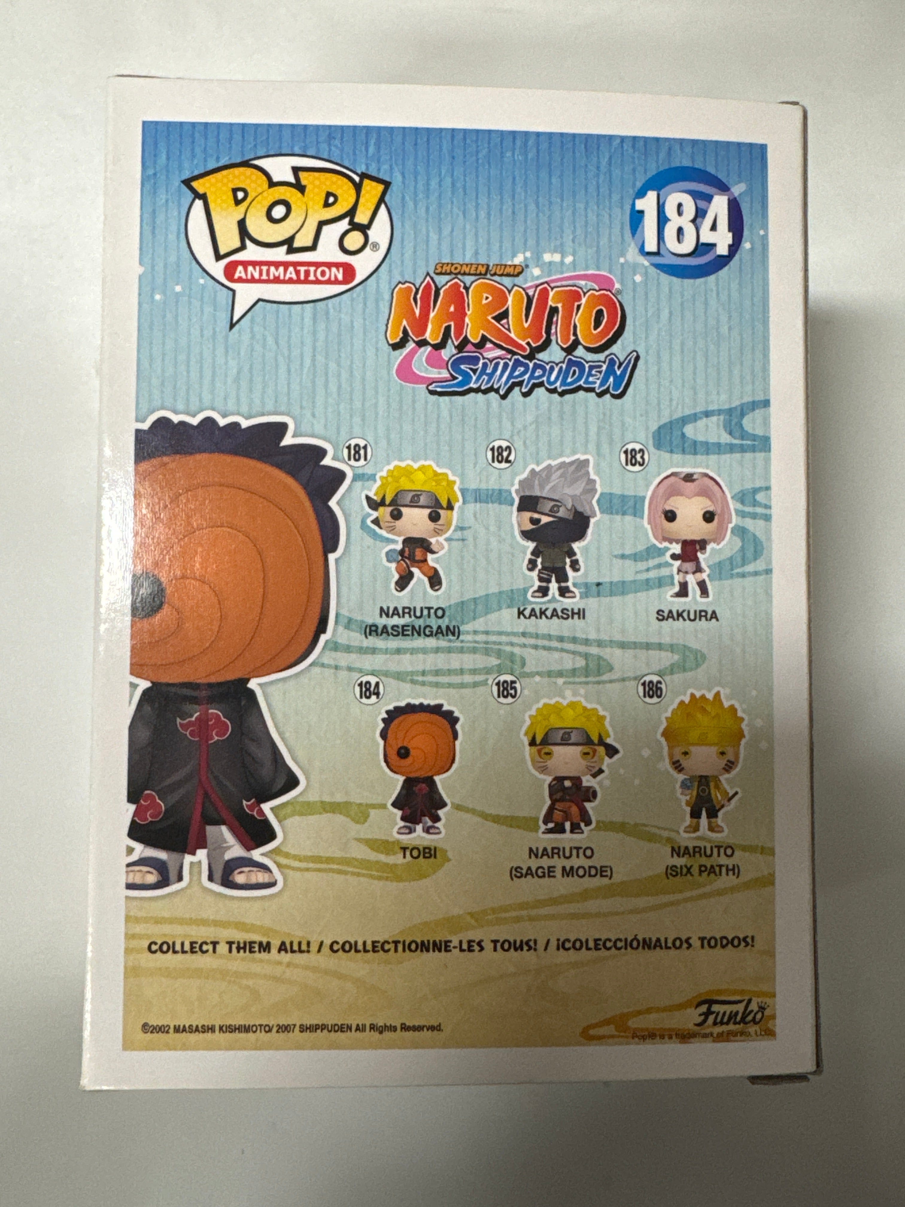 Funko Naruto: Shippuden - Tobi Pop! Vinyl #184
