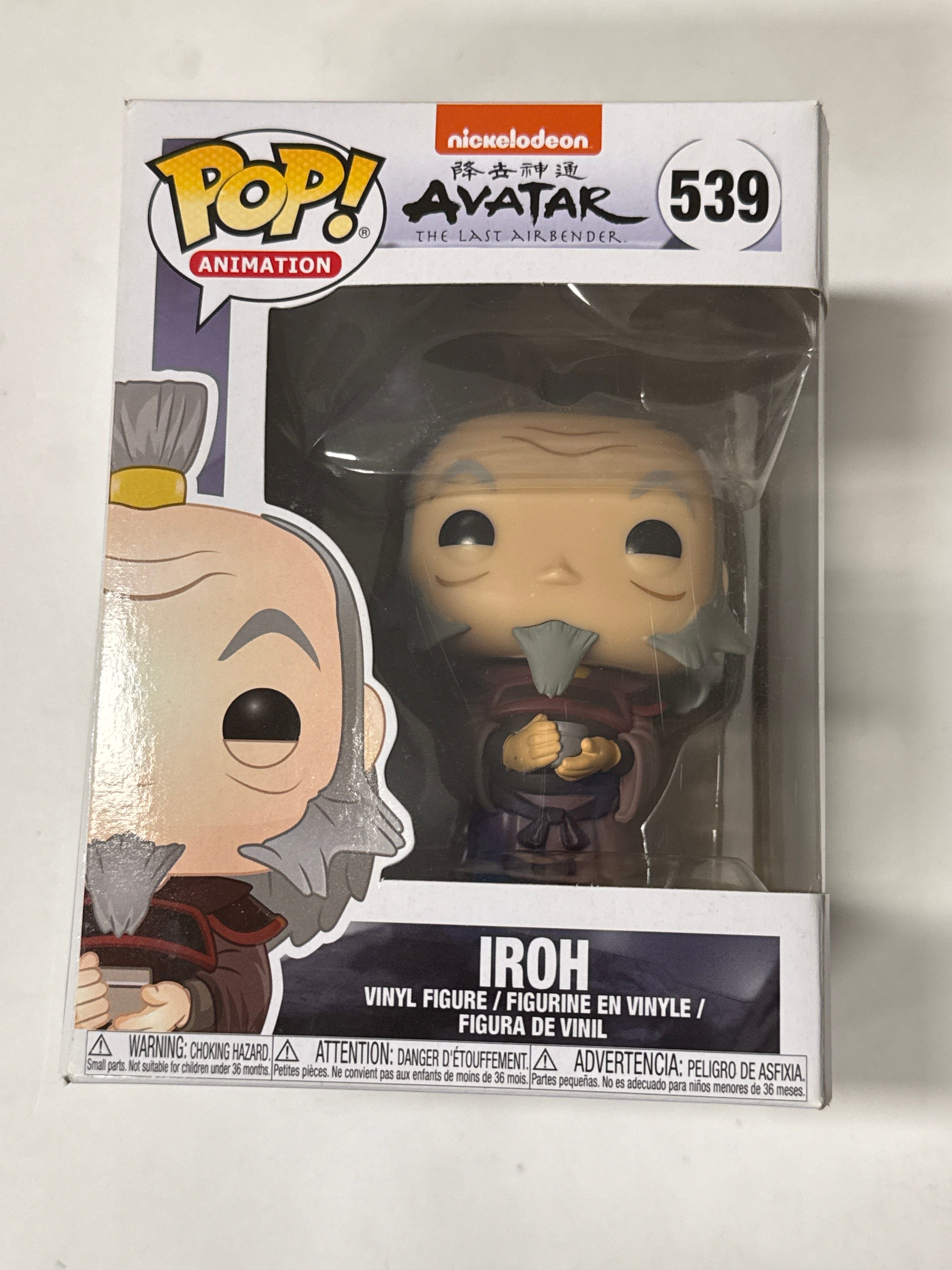 Funko Avatar The Last Airbender - Iroh with Tea Pop! Vinyl #539