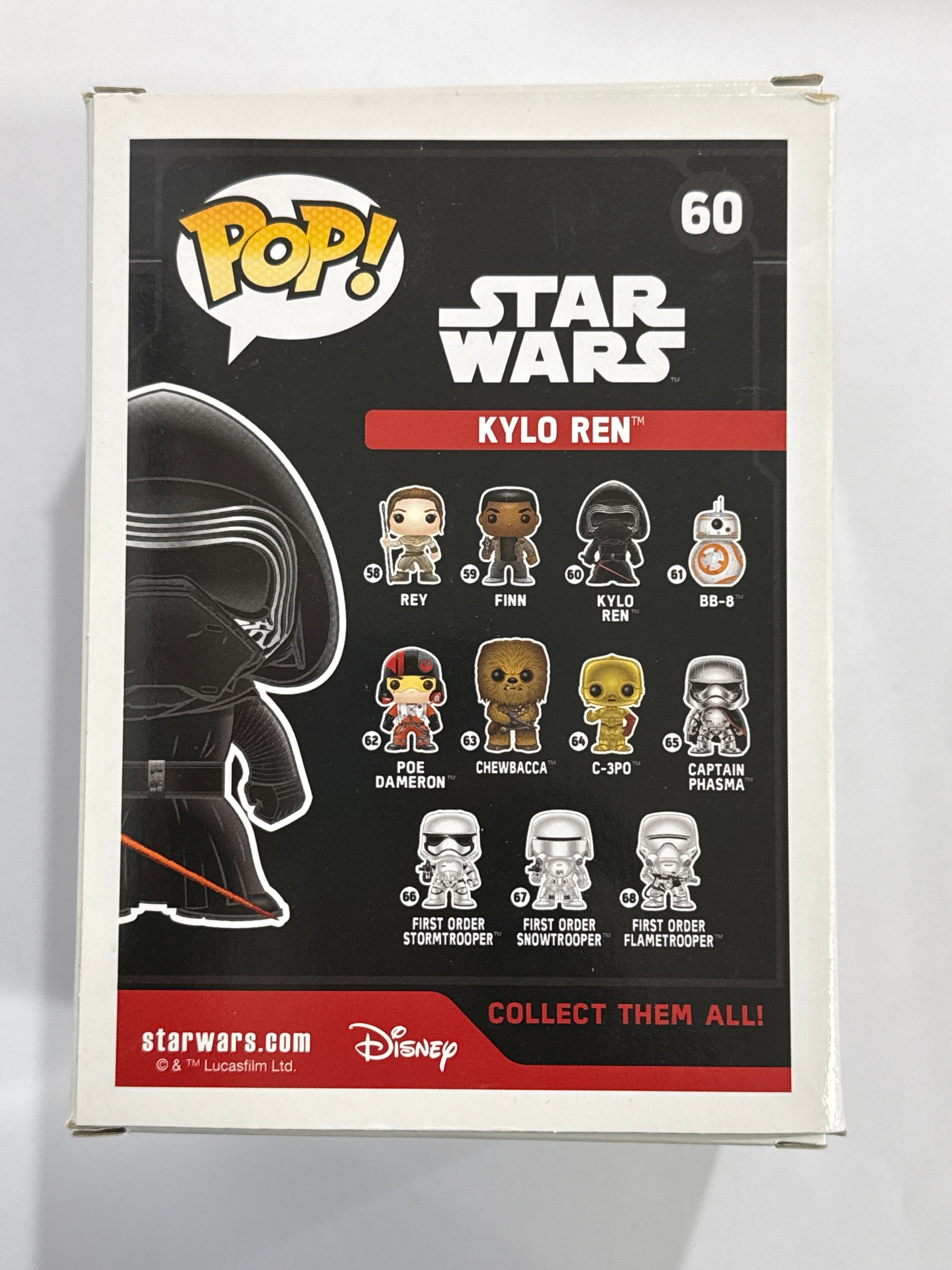 Funko Star Wars - Kylo Ren Pop! Vinyl #60