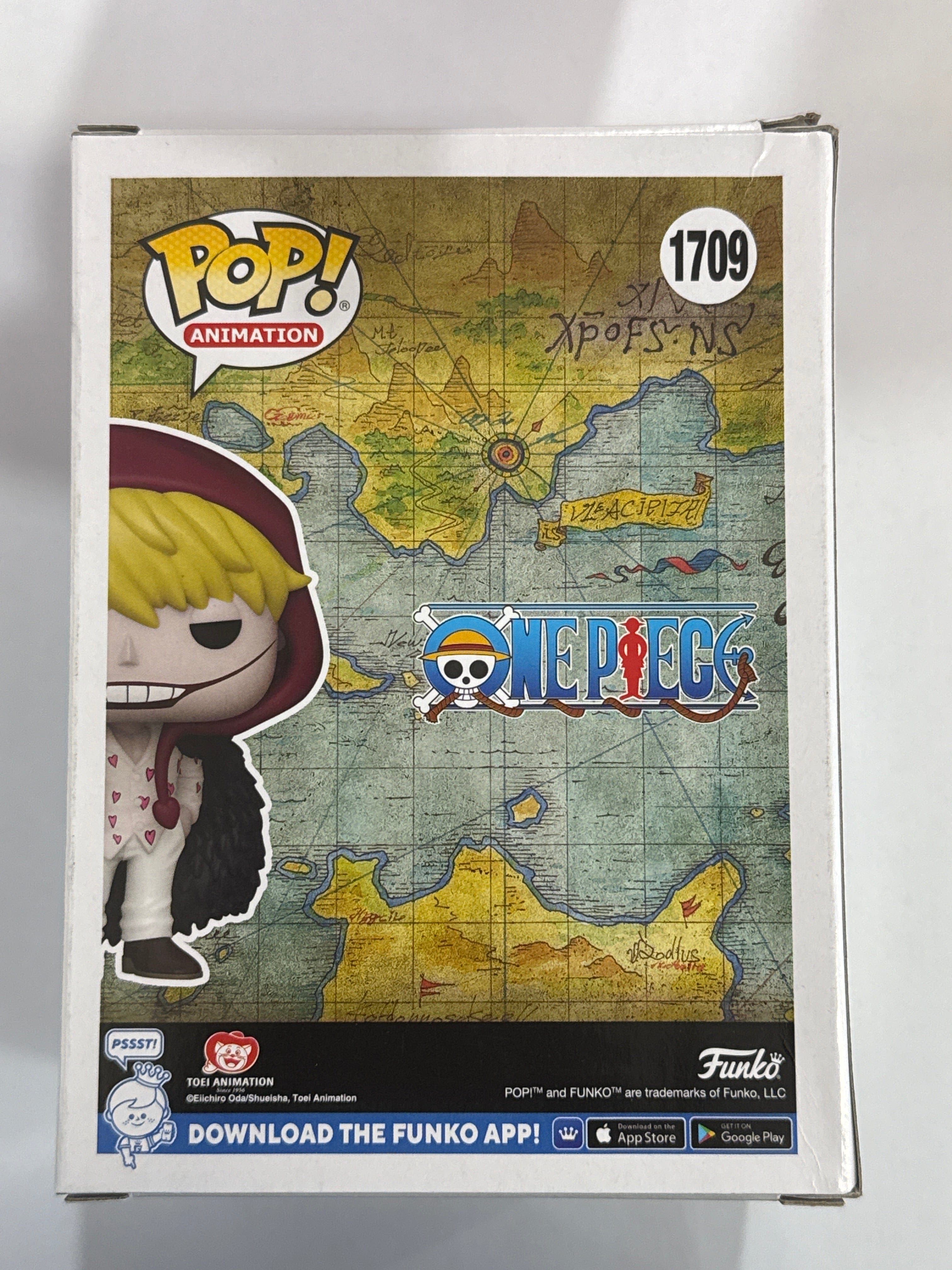 Funko One Piece - Corazon NYCC 2024 Fall Convention Shared Exclusive Pop! Vinyl #1709