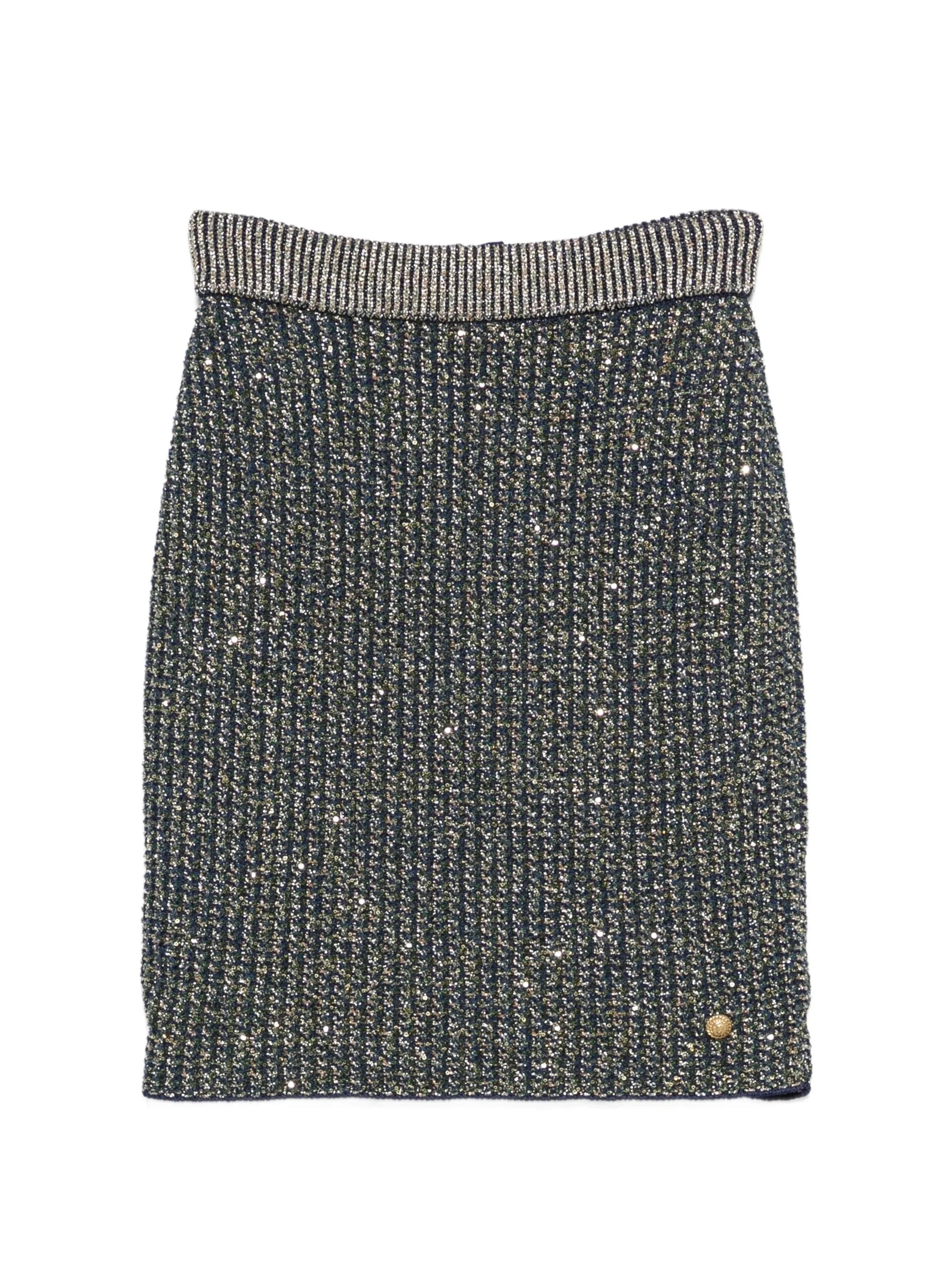 Balmain elastic - waistband mini skirt